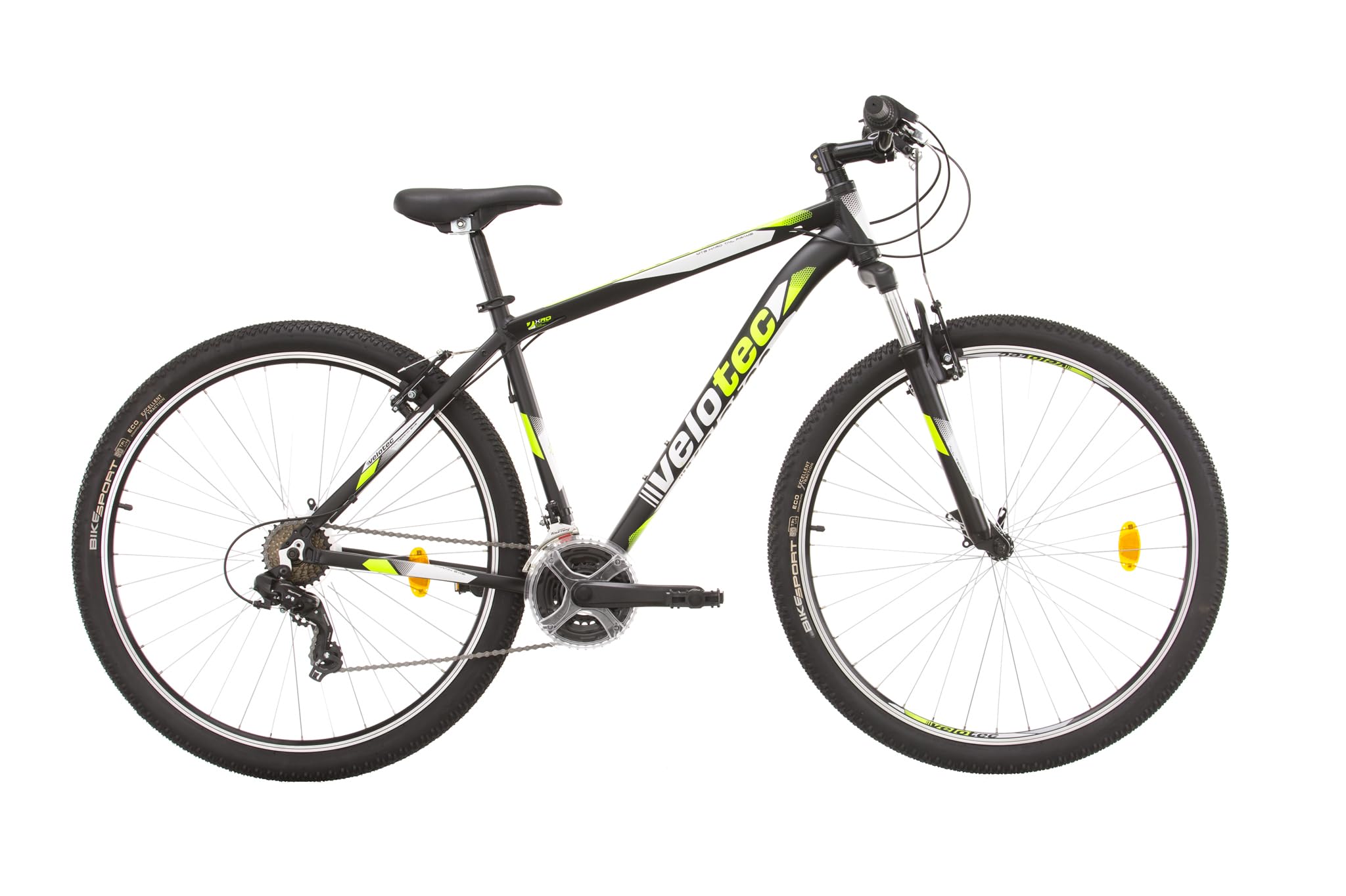 Multibrand Velotec PRO Mountain Bike in alluminio da 26/27.5/29 pollici, V-Brake, unisex, adatta per 155–190 cm