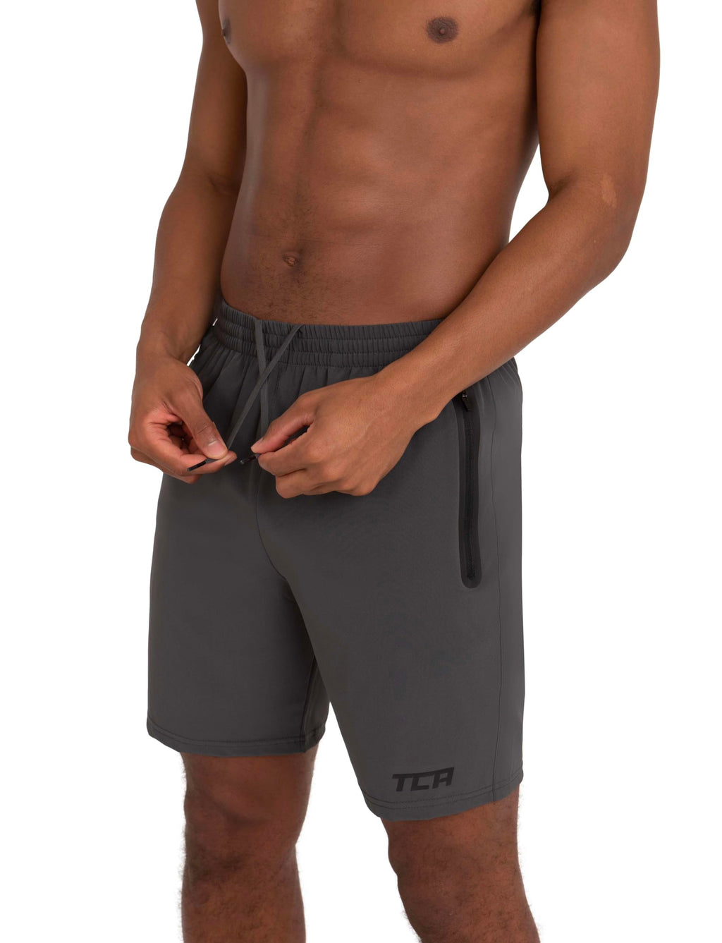TCA Elite Tech Pantaloncini Palestra Uomo con Tasche Laterali - Pantaloncini Running Uomo - Pantaloni Corti Sportivi da Corsa e Allenamento - Abbigliamento Sportivo