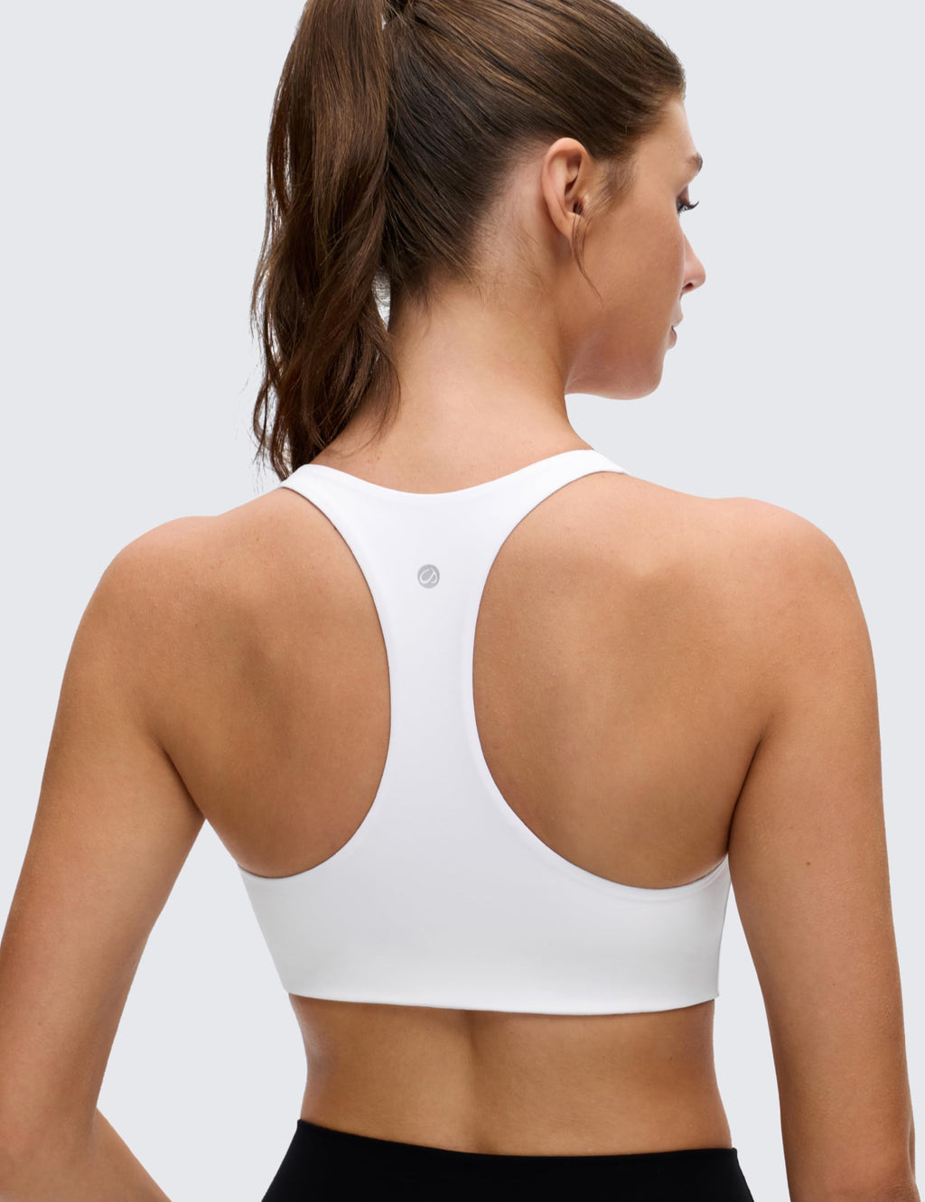 CRZ YOGA Butterluxe Donna V Collo Sportivo Reggiseni di Sostegno Racerback Imbottito Yoga Top