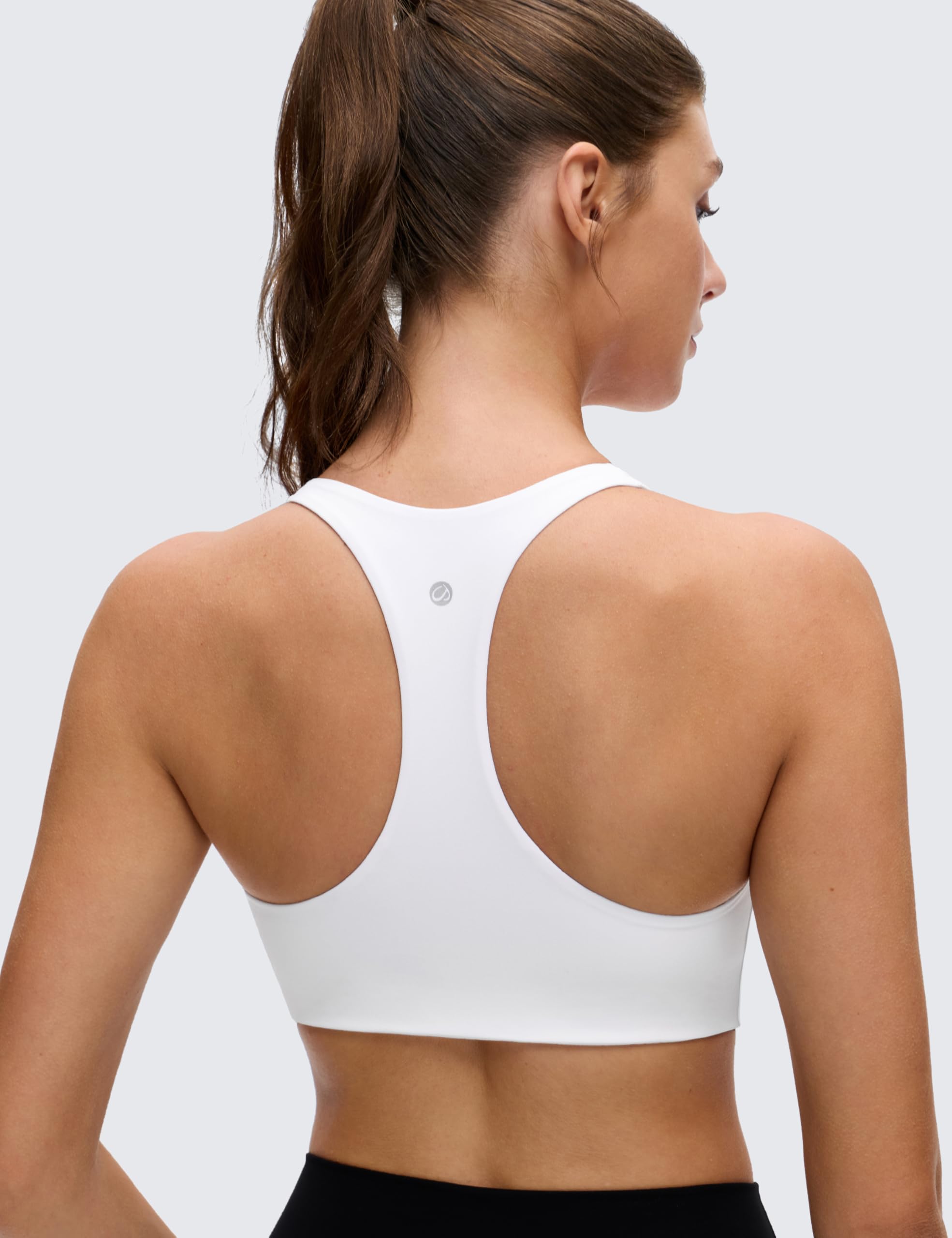 CRZ YOGA Butterluxe Donna V Collo Sportivo Reggiseni di Sostegno Racerback Imbottito Yoga Top