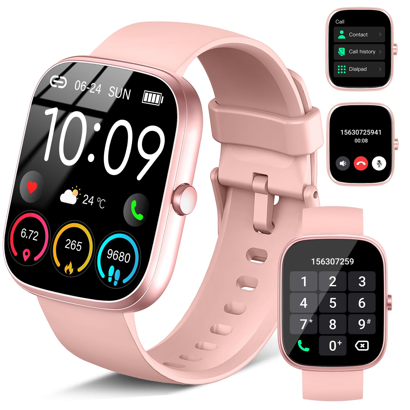 Soudorv 2026 Smartwatch Uomo, Nuovo 1,91'' Orologio Intelligente Fitness con Chiamate Bluetooth, Smart Watch Tracker 100+ Modalità Sportive per Cardiofrequenzimetro,SpO2, Smart Watch per Android iOS