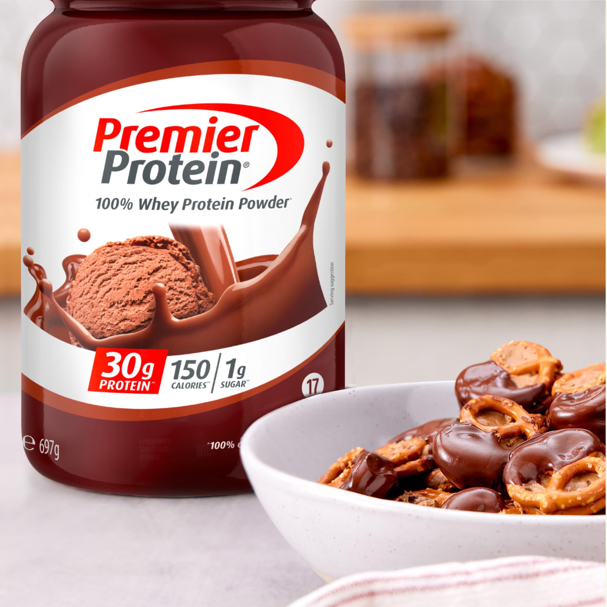 Premier Protein - Whey 100% Proteine in polvere - Café Latte - 680g