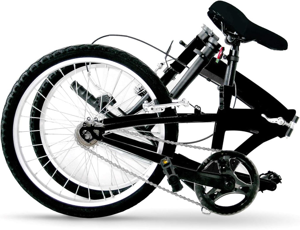 Nilox, Bike X0, Bici Pieghevole, Facile da Trasportare, Design Moderno, con Telaio Opaco in Acciaio, Bicicletta Leggera, 12 kg di Peso, con Cerchi in Alluminio da 20"
