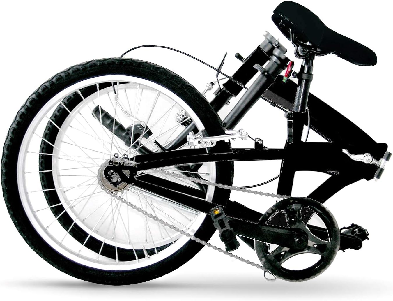 Nilox, Bike X0, Bici Pieghevole, Facile da Trasportare, Design Moderno, con Telaio Opaco in Acciaio, Bicicletta Leggera, 12 kg di Peso, con Cerchi in Alluminio da 20"