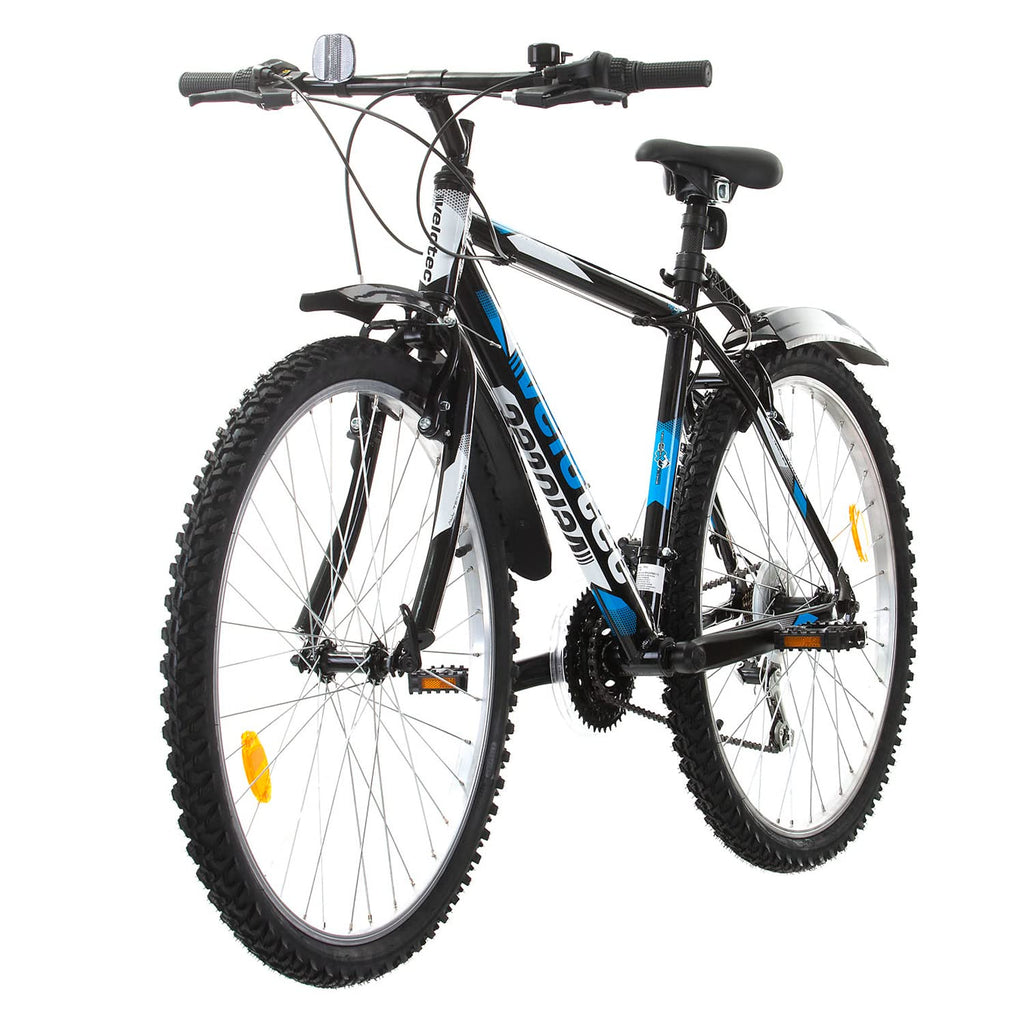 VTT Multimarque Velotec PRO en aluminium 26/27,5/29 pouces, freins V-Brake, unisexe, convient pour 155–190 cm