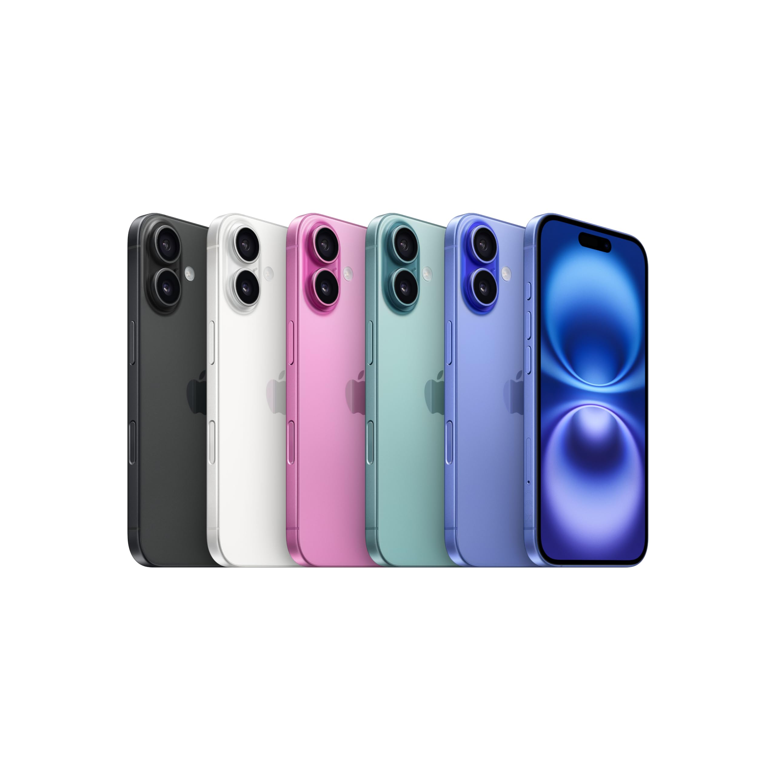 Apple iPhone 16 Plus 256 GB: Telefono 5G con Controllo fotocamera, chip A18 e tanta autonomia in più. Compatibile con AirPods; Nero