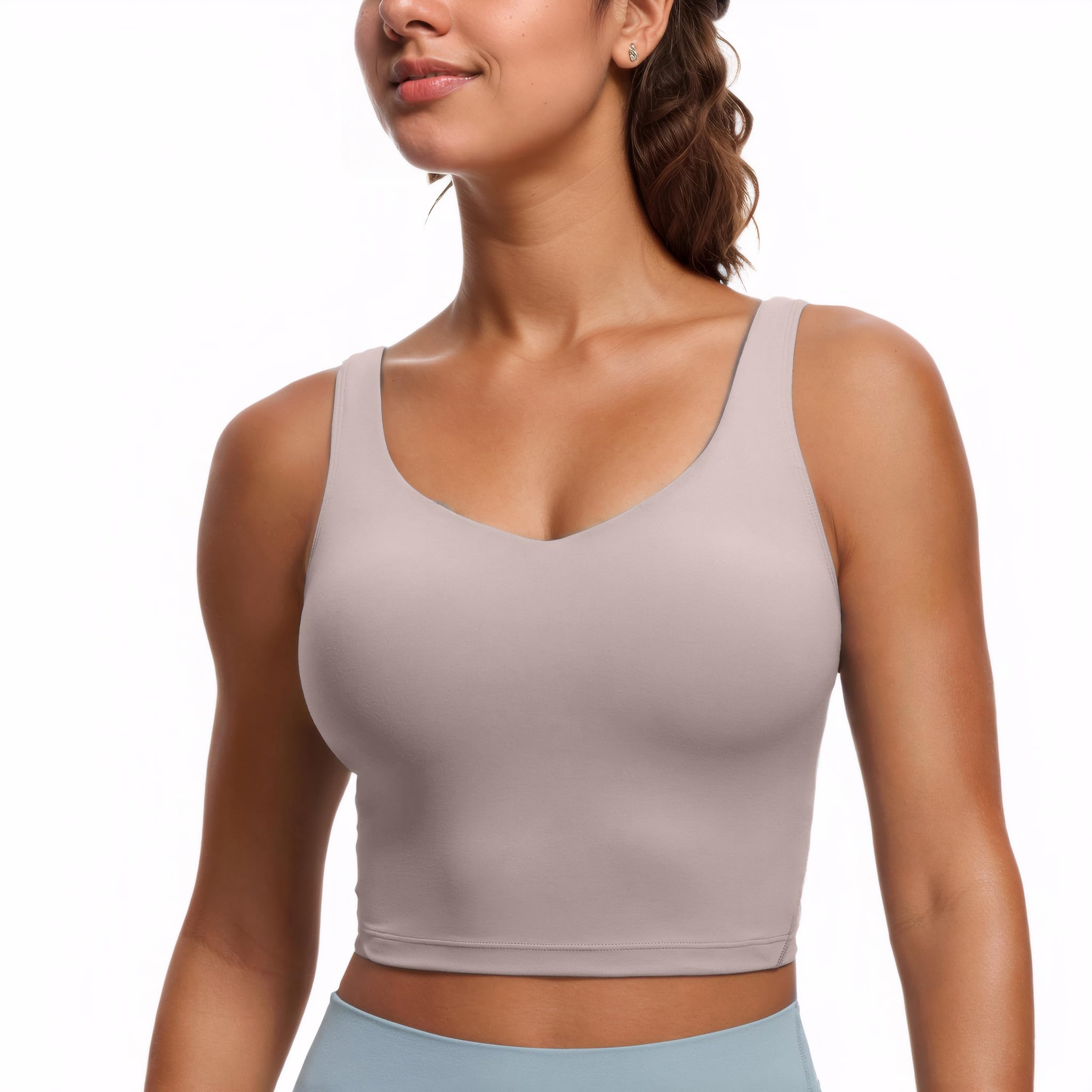 Reggiseno Sportivo Donna Senza Ferretto Reggiseni Sportivi Imbottiture Rimovibili Top Sportivo Traspirante Intimo Sportivo per Donna Fornisce Un Buon Supporto per Allenamento,Corsa,Yoga