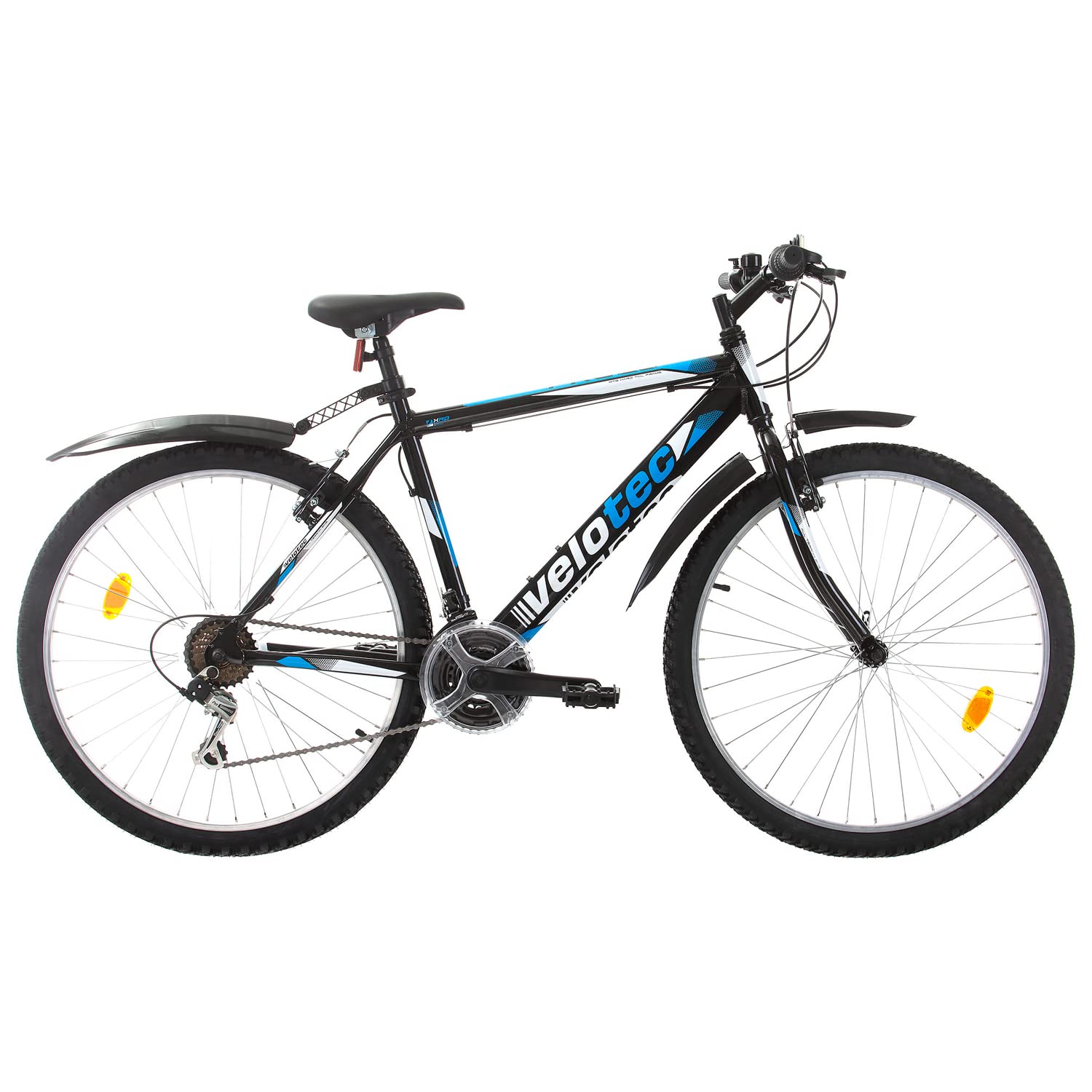Multibrand Velotec PRO Mountain Bike in alluminio da 26/27.5/29 pollici, V-Brake, unisex, adatta per 155–190 cm