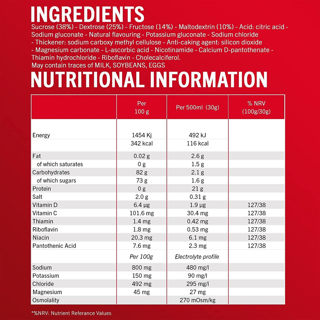 Enervit, Isotonic Drink Arancia, Bevanda Reidratante, Per Reidratarsi Durante Sforzi Prolungati, Riduce la Stanchezza, 25g di Carboidrati a Porzione, Gusto Arancia, Barattolo da 420g