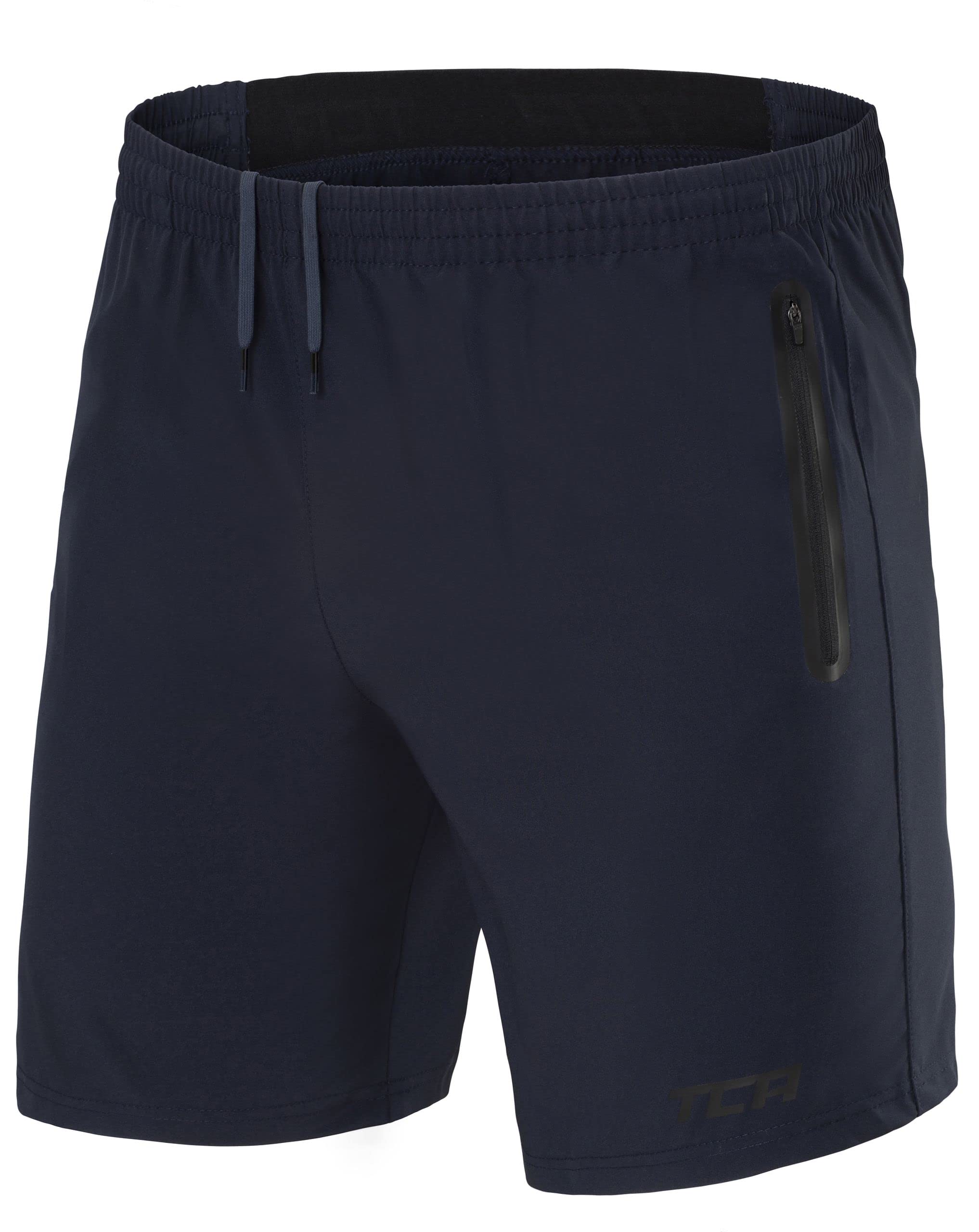 TCA Elite Tech Pantaloncini Palestra Uomo con Tasche Laterali - Pantaloncini Running Uomo - Pantaloni Corti Sportivi da Corsa e Allenamento - Abbigliamento Sportivo