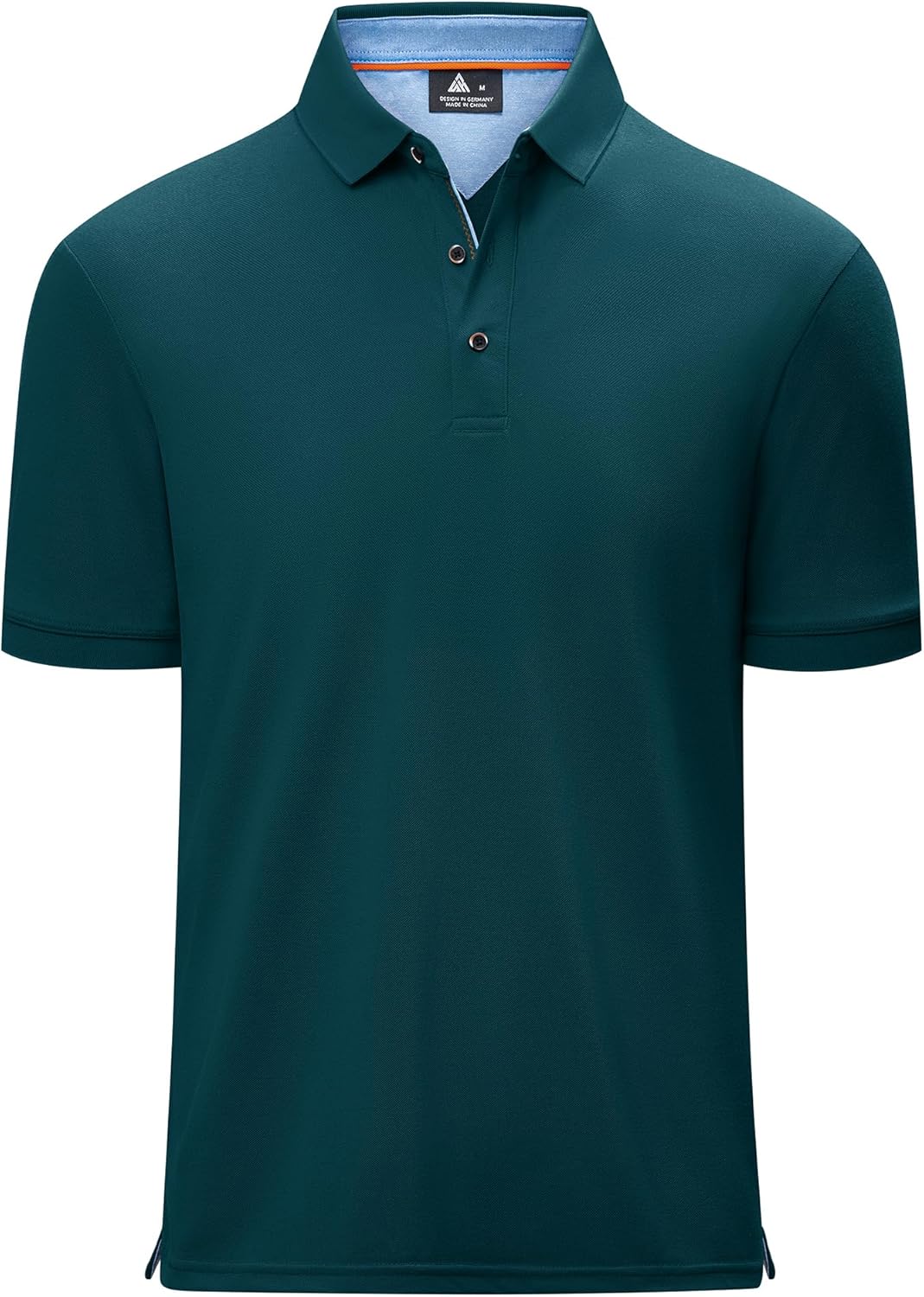 geeksport Polo Homme à Manches Courtes Extérieur Décontracté Séchage Rapide Sportif Respirant Golf T-Shirt
