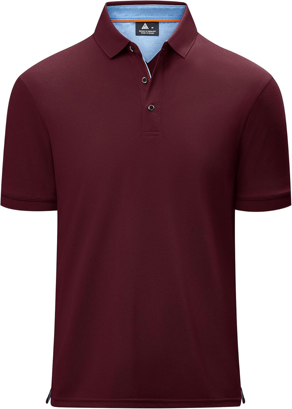 geeksport Polo Homme à Manches Courtes Extérieur Décontracté Séchage Rapide Sportif Respirant Golf T-Shirt