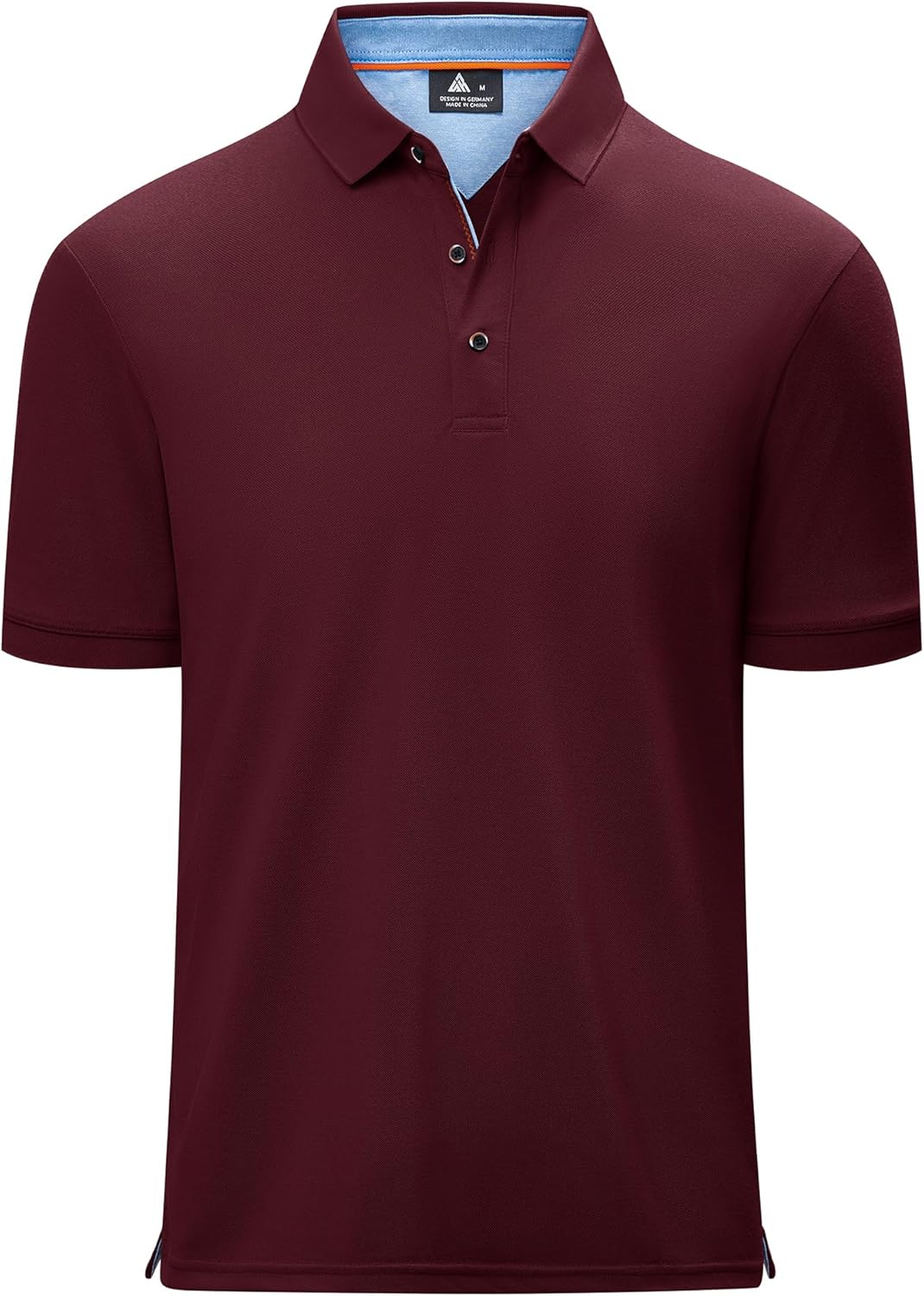 geeksport Polo Uomo Manica Corta Outdoor Casual ad Asciugatura Rapida Sportiva Traspirante Golf T-Shirt