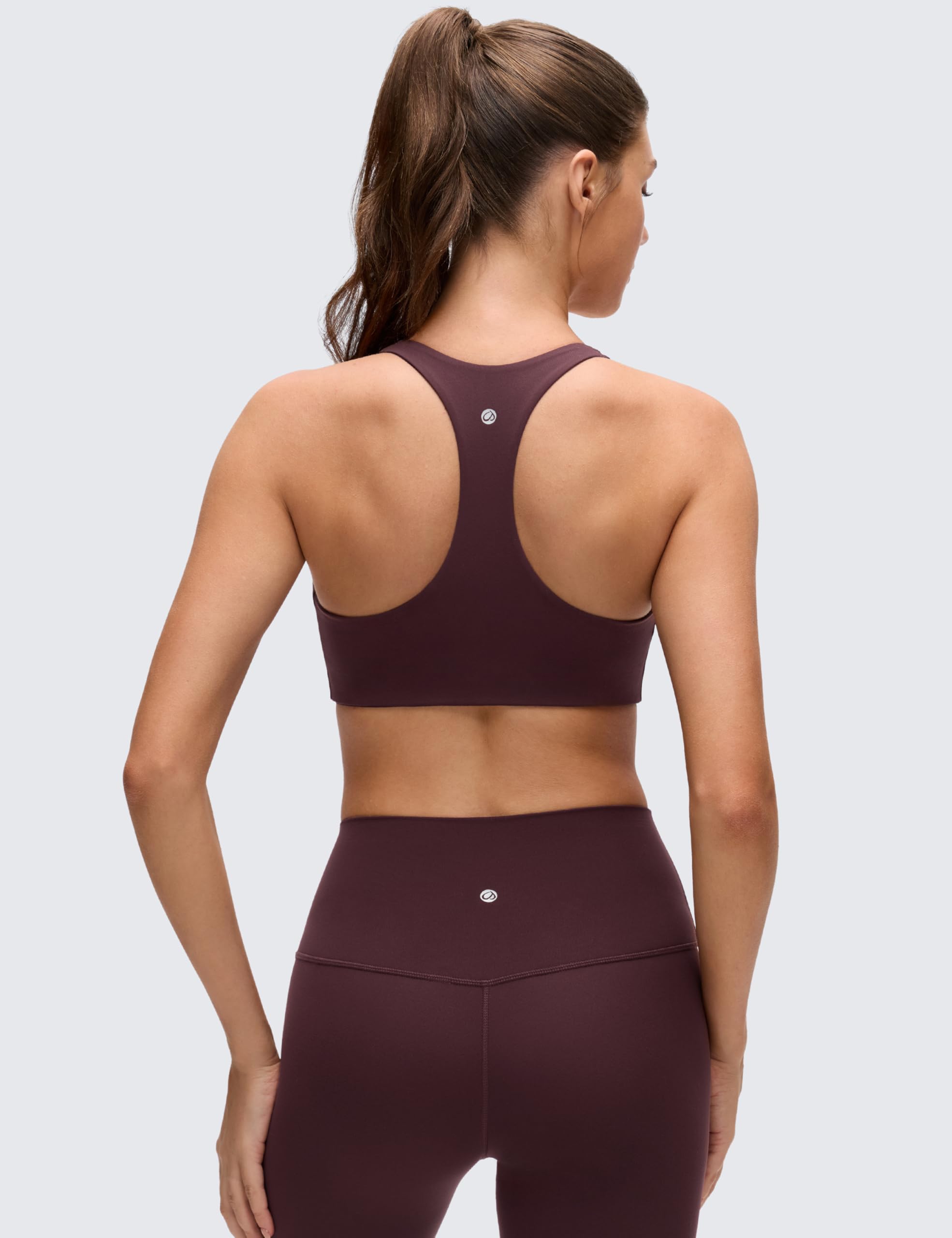 CRZ YOGA Butterluxe Donna V Collo Sportivo Reggiseni di Sostegno Racerback Imbottito Yoga Top