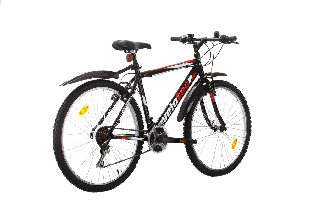 VTT Multimarque Velotec PRO en aluminium 26/27,5/29 pouces, freins V-Brake, unisexe, convient pour 155–190 cm