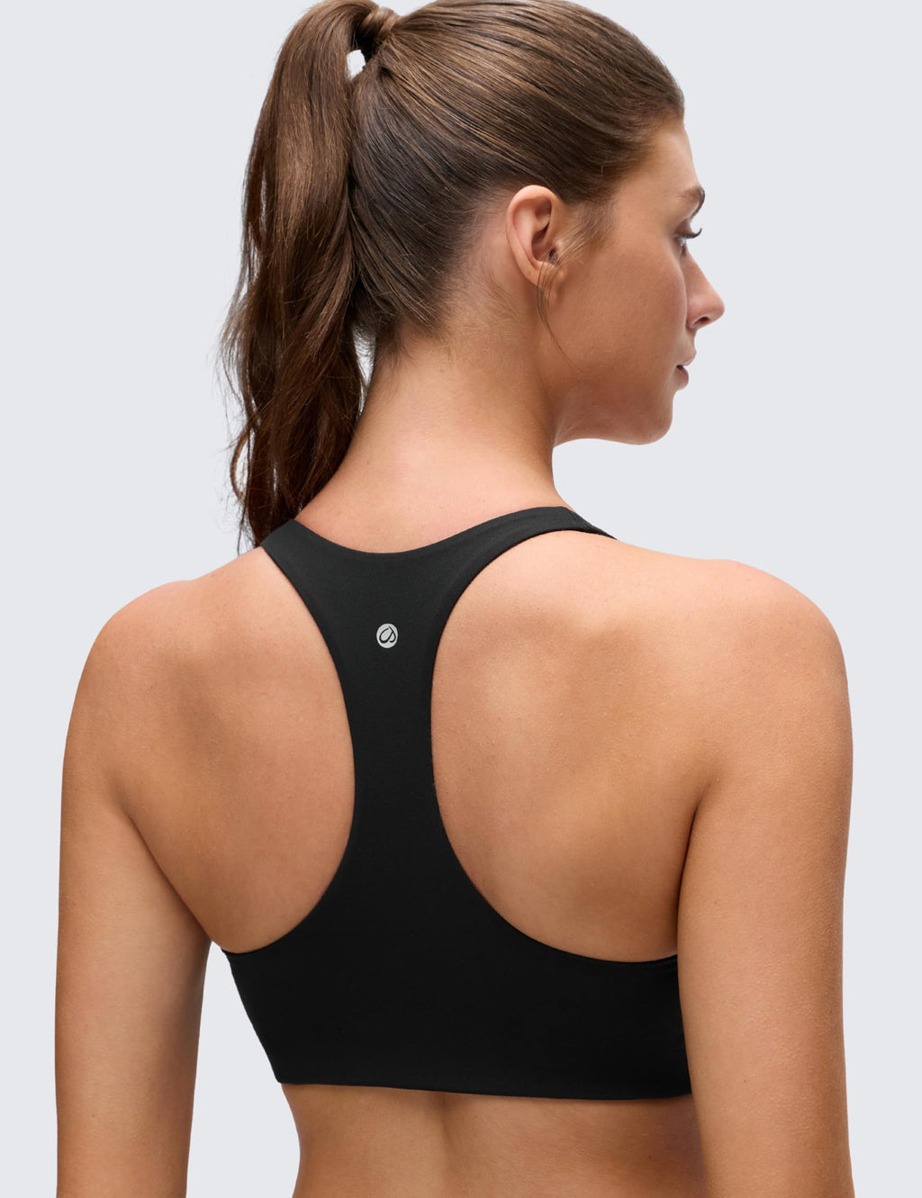 CRZ YOGA Butterluxe Donna V Collo Sportivo Reggiseni di Sostegno Racerback Imbottito Yoga Top