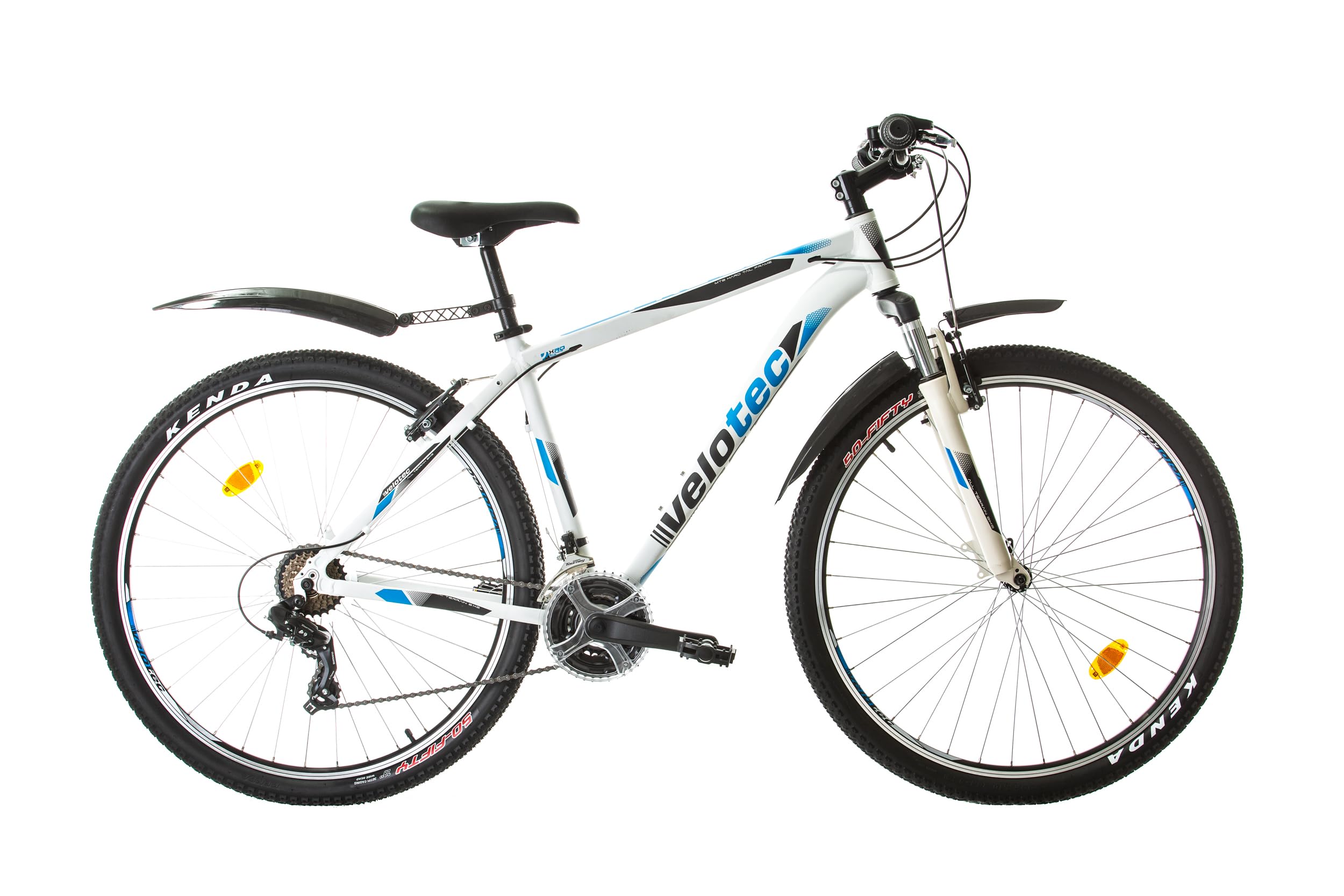 Multibrand Velotec PRO Mountain Bike in alluminio da 26/27.5/29 pollici, V-Brake, unisex, adatta per 155–190 cm