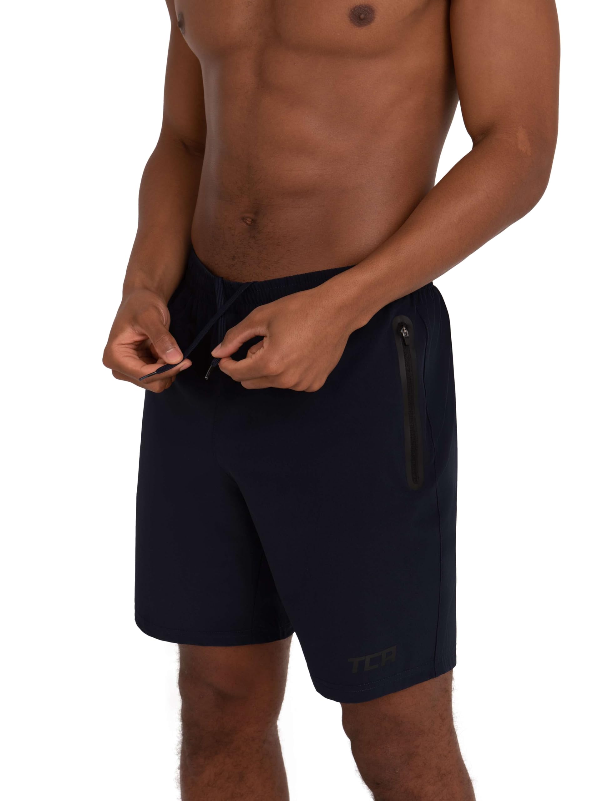 TCA Elite Tech Pantaloncini Palestra Uomo con Tasche Laterali - Pantaloncini Running Uomo - Pantaloni Corti Sportivi da Corsa e Allenamento - Abbigliamento Sportivo