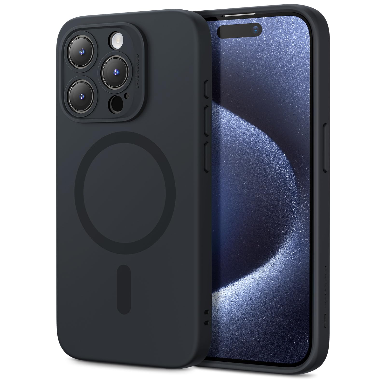 ESR Cover per iPhone 17 Pro Max, Custodia per controllo della fotocamera, Compatibile con MagSafe, Protezione antiurto di livello militare, Angoli Air Guard ammortizzanti, Trasparente