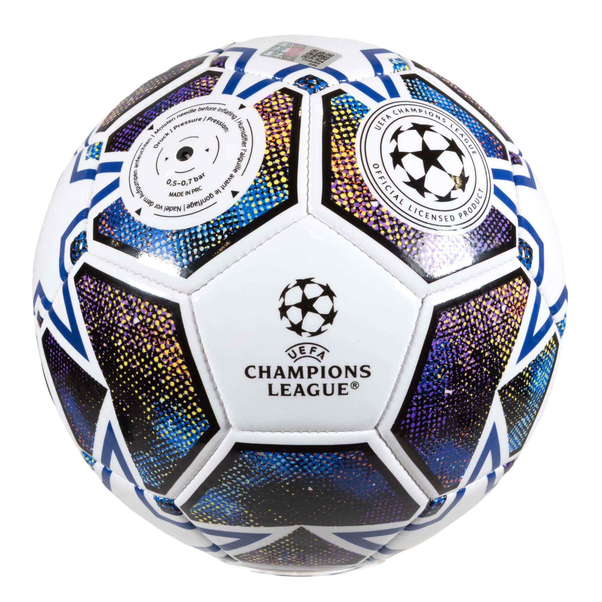 UEFA Champions League Football, Size 5, Officially Licensed, Training, Match, Merchandise, Collectible For Kids and Adults, Great Gift Idea