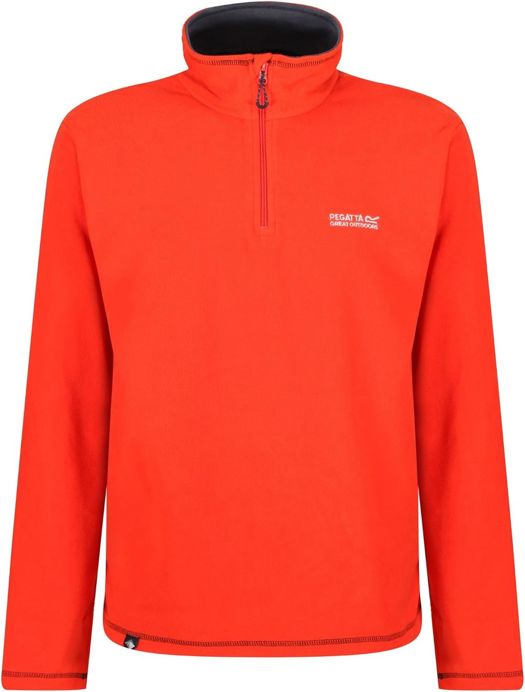 Regatta Uomo Felpa con Zip in Pile Thompson, Black