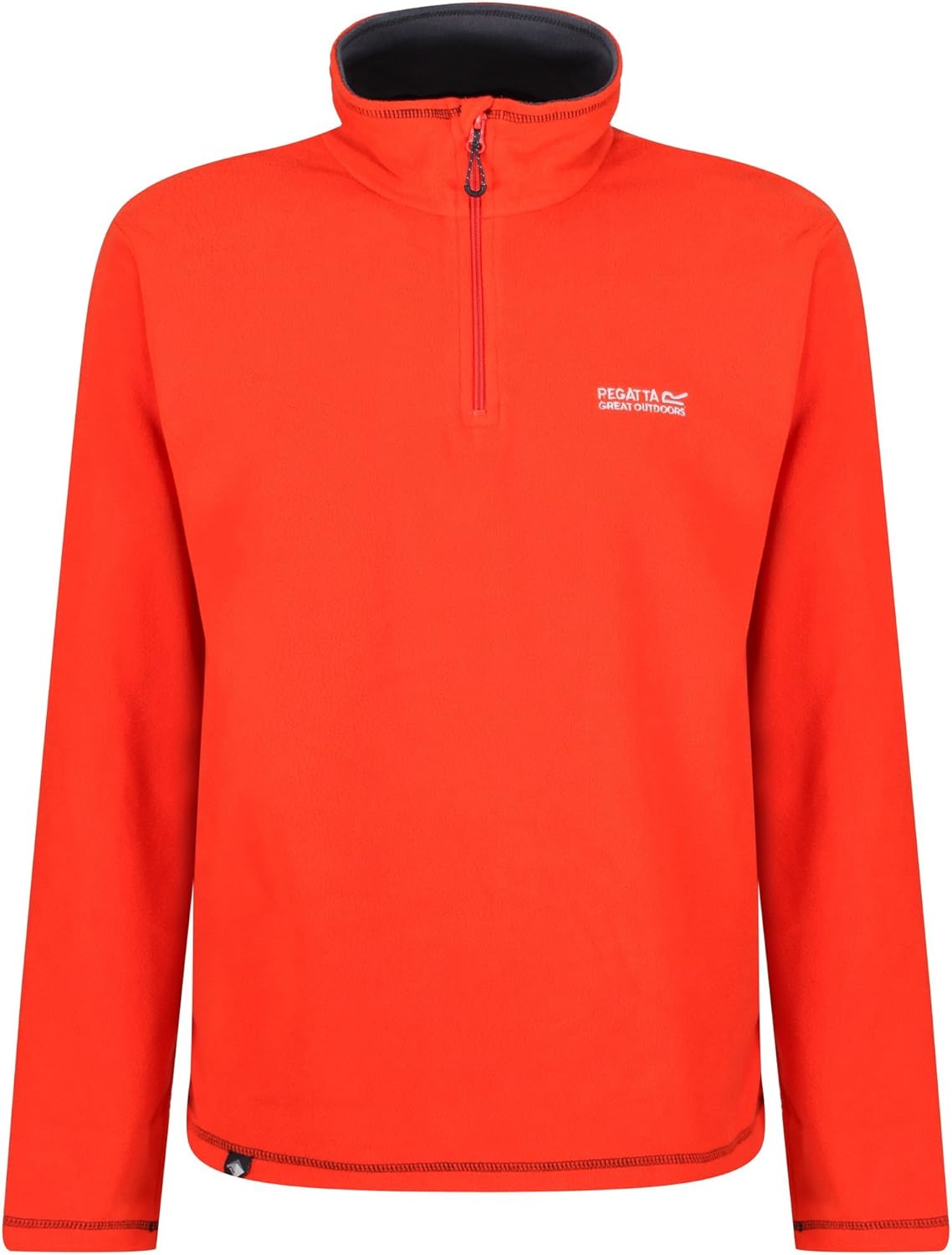 Regatta Uomo Felpa con Zip in Pile Thompson, Black