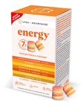 UPSA x Nourished Energy, 60 Gummies Integratore alimentare con Guaranà, Zenzero, Caffeina, Vitamina C e B12 caramelle gommose gusto grutta, senza zucchero, vegan