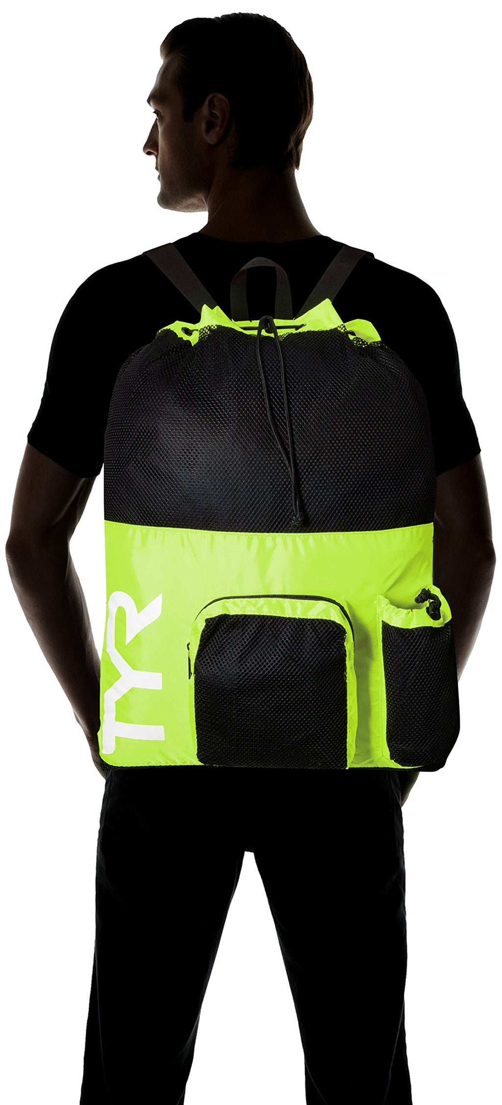 TYR Big Mesh Mummy Sacca a Rete per Piscina Unisex - Adulto (Pacco da 1)
