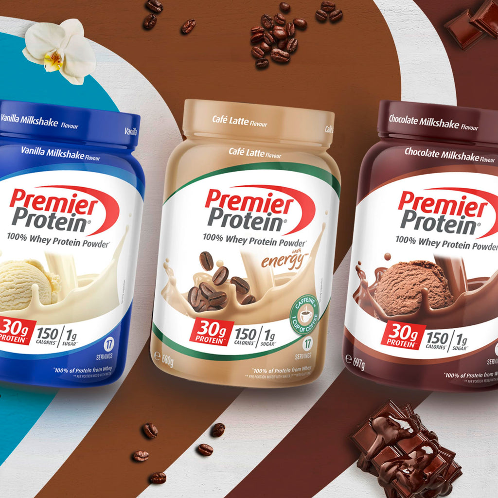 Premier Protein - Whey 100% Proteine in polvere - Café Latte - 680g