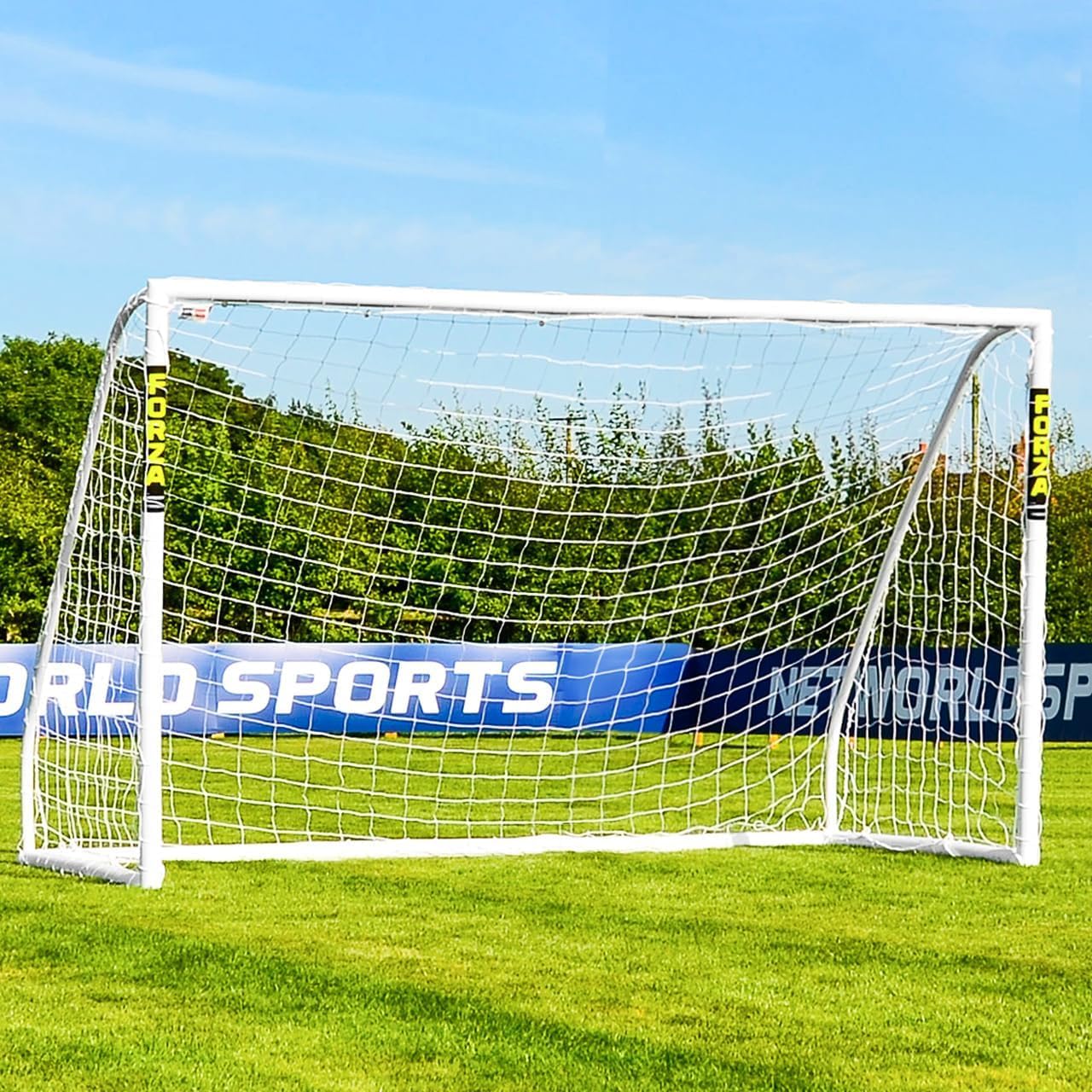 Porte da calcio FORZA Garden [9 misure] | Porte da calcio resistenti alle intemperie | Montaggio rapido: ogni gol conta!