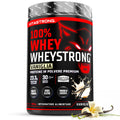 Proteine in Polvere 900g, 100% Proteine Whey Strong con DigeZyme® Alta Digeribilità e Concentrazione, Proteine del Siero del Latte da Fornitori Italiani (900g, Vaniglia)