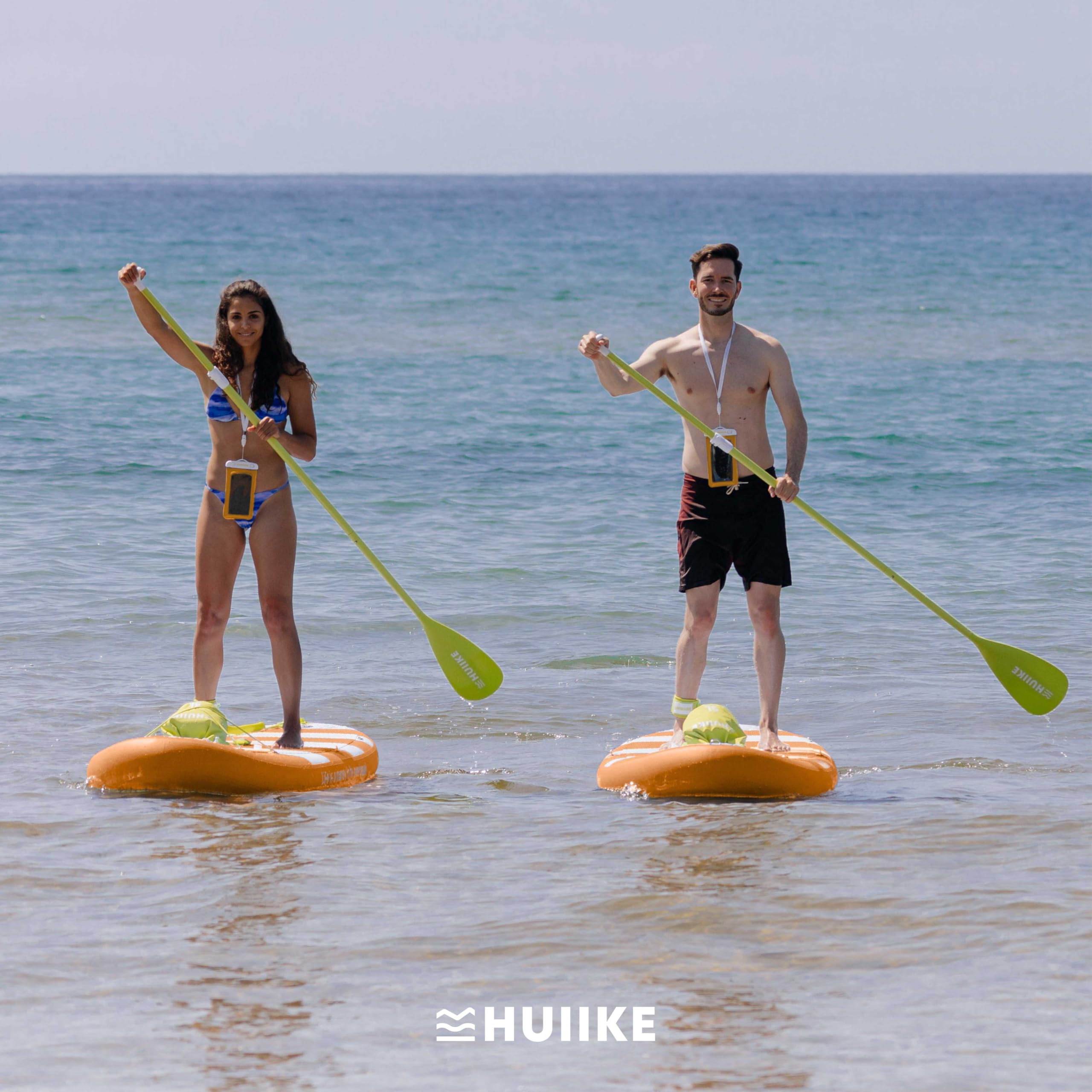 HUIIKE Tavola Sup Gonfiabile Adulti con Accessori Inclusi, Pagaia, Pinne, Pompa. Stand Up Paddle Board con Grande Stabilità e Resistenza. 305 x 84 x 15 cm, Carico Massimo 130 kg