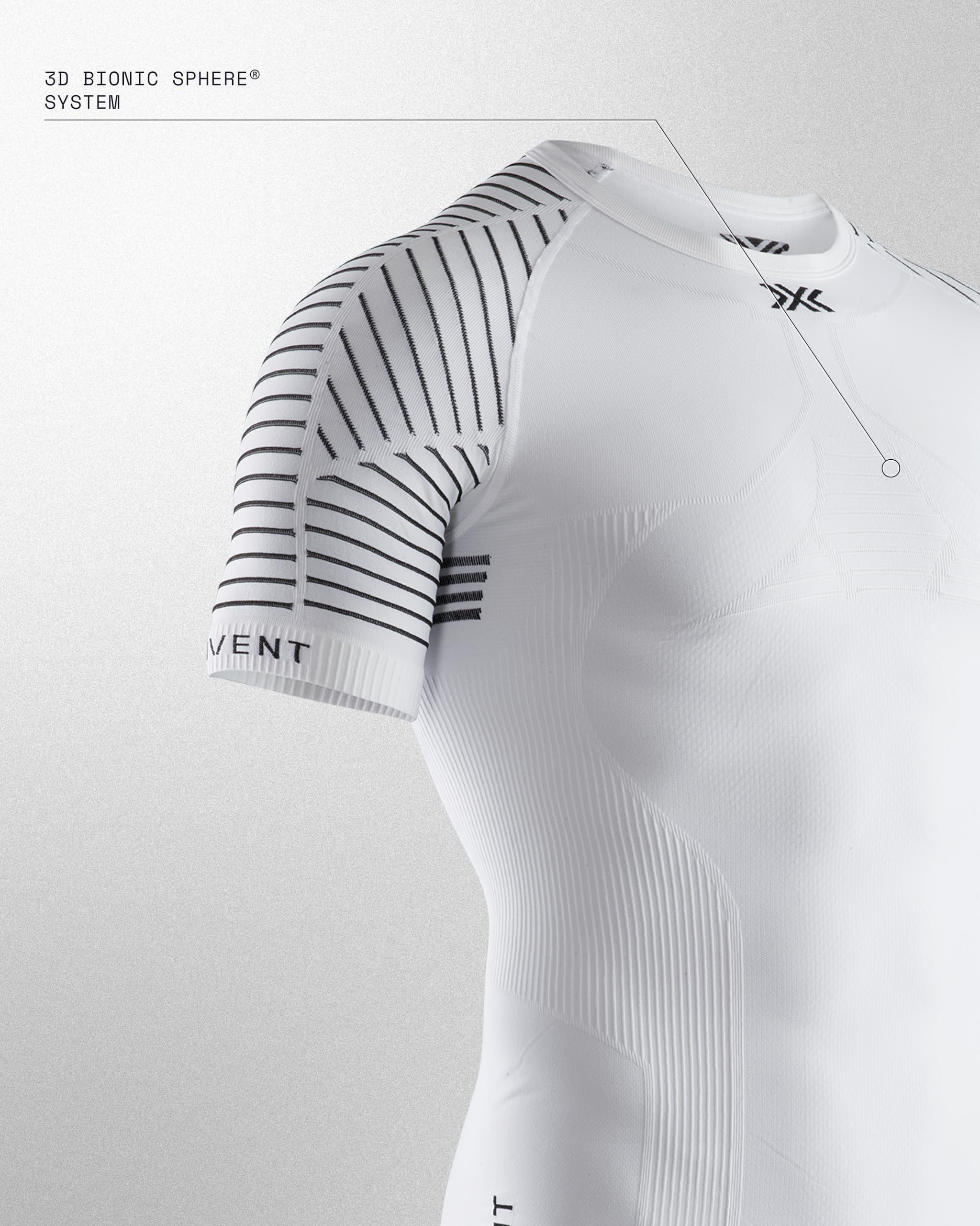 X-Bionic Invent 4.0 - Maglia Termica Uomo Manica Corta a Compressione - Alte Prestazioni per Running, Sci, Ciclismo, Fitness e Sport Invernali