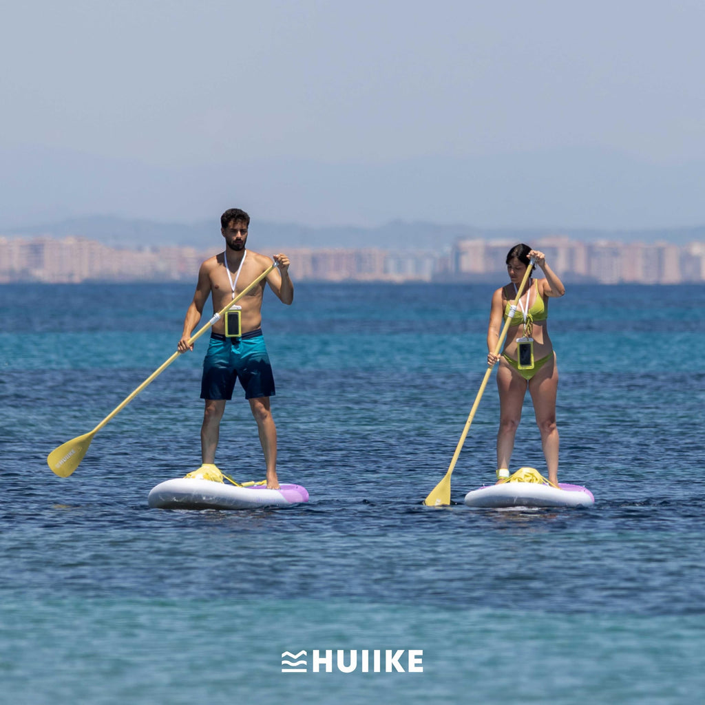 HUIIKE Tavola Sup Gonfiabile Adulti con Accessori Inclusi, Pagaia, Pinne, Pompa. Stand Up Paddle Board con Grande Stabilità e Resistenza. 305 x 84 x 15 cm, Carico Massimo 130 kg