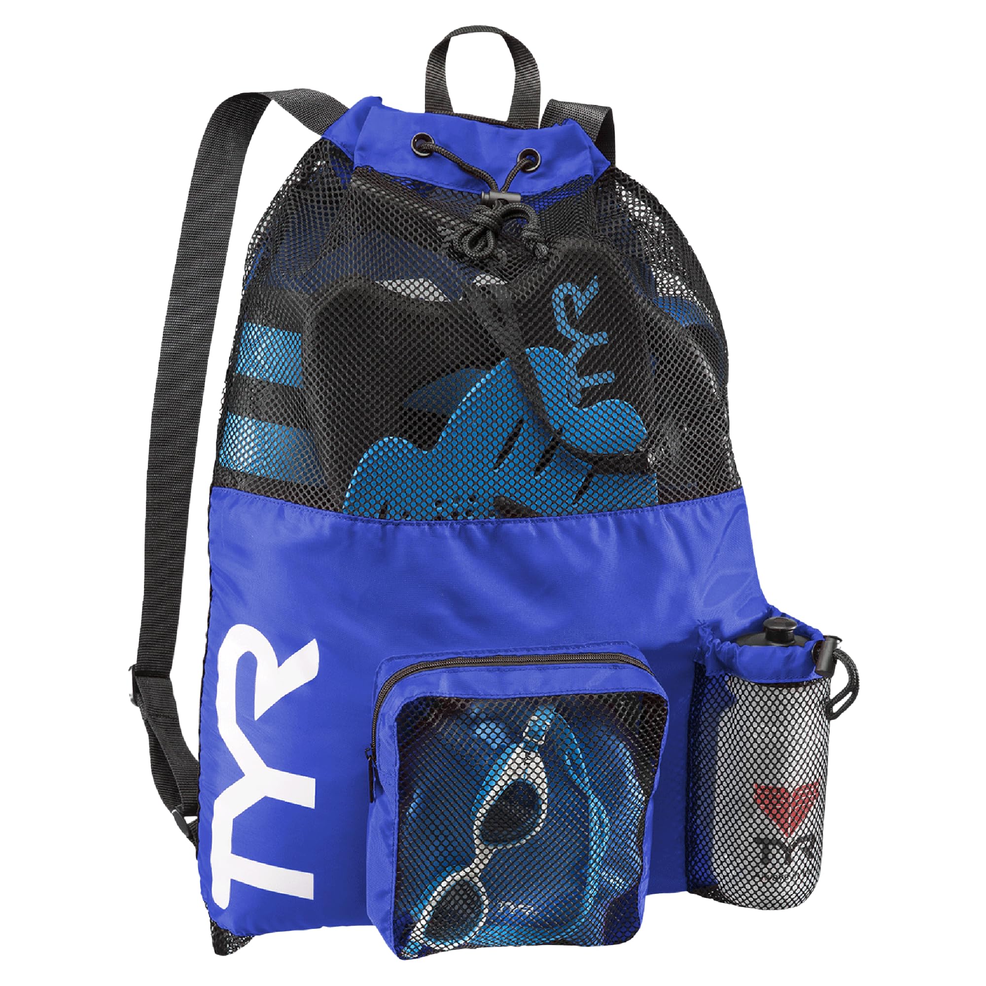 TYR Big Mesh Mummy Sacca a Rete per Piscina Unisex - Adulto (Pacco da 1)