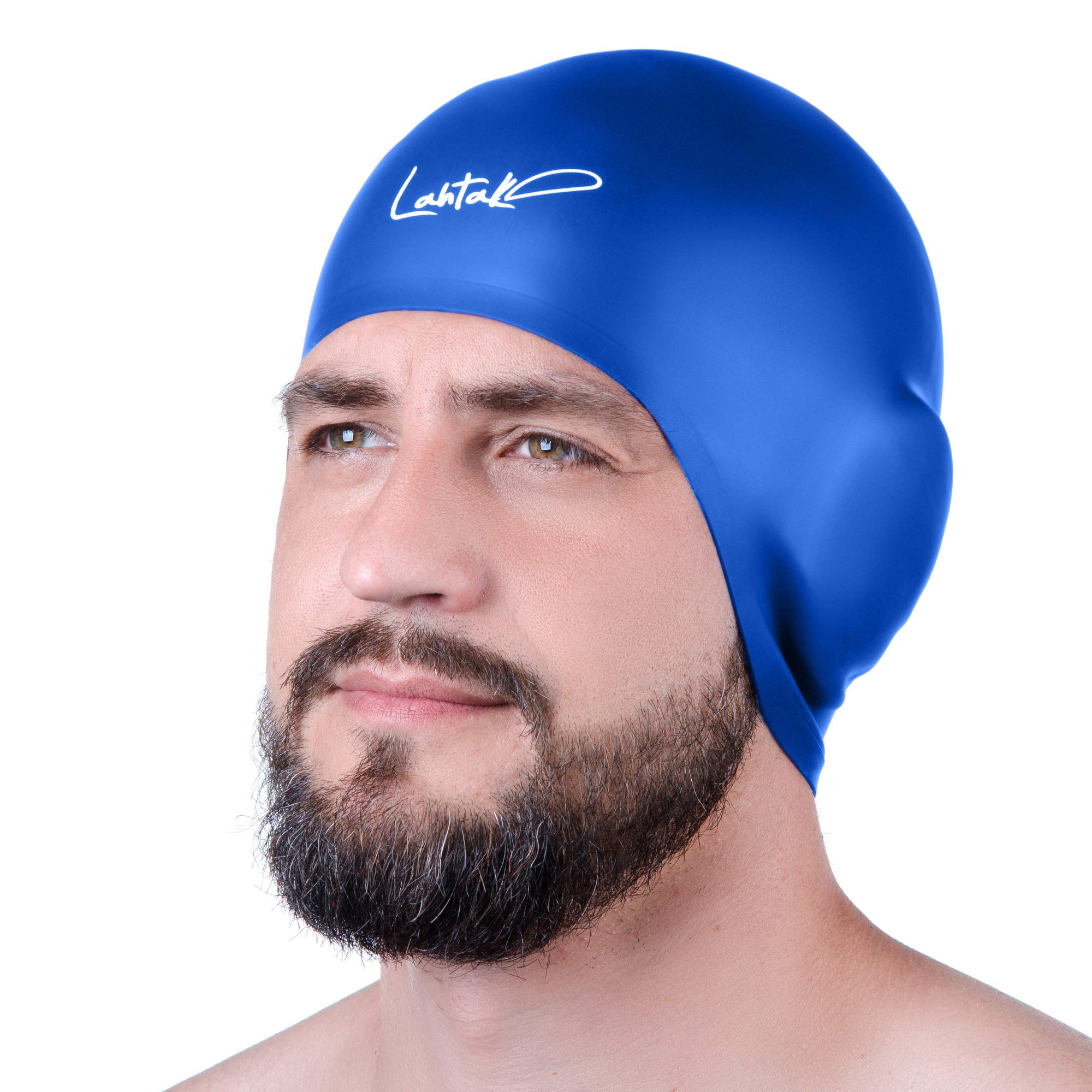 Cuffia da Nuoto per la Protezione delle Orecchie 3D - Cuffia Piscina Donna Uomo - Cuffia Nuoto Silicone Impermeabile - Cuffia Doccia Donna - Cuffia Piscina Capelli Lunghi e Corti