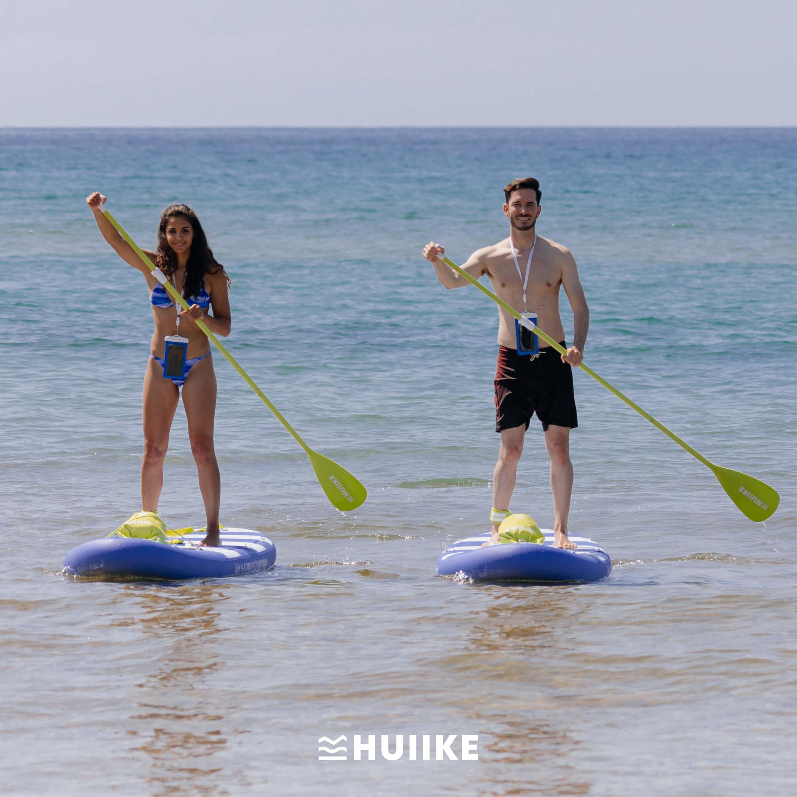 HUIIKE Tavola Sup Gonfiabile Adulti con Accessori Inclusi, Pagaia, Pinne, Pompa. Stand Up Paddle Board con Grande Stabilità e Resistenza. 305 x 84 x 15 cm, Carico Massimo 130 kg
