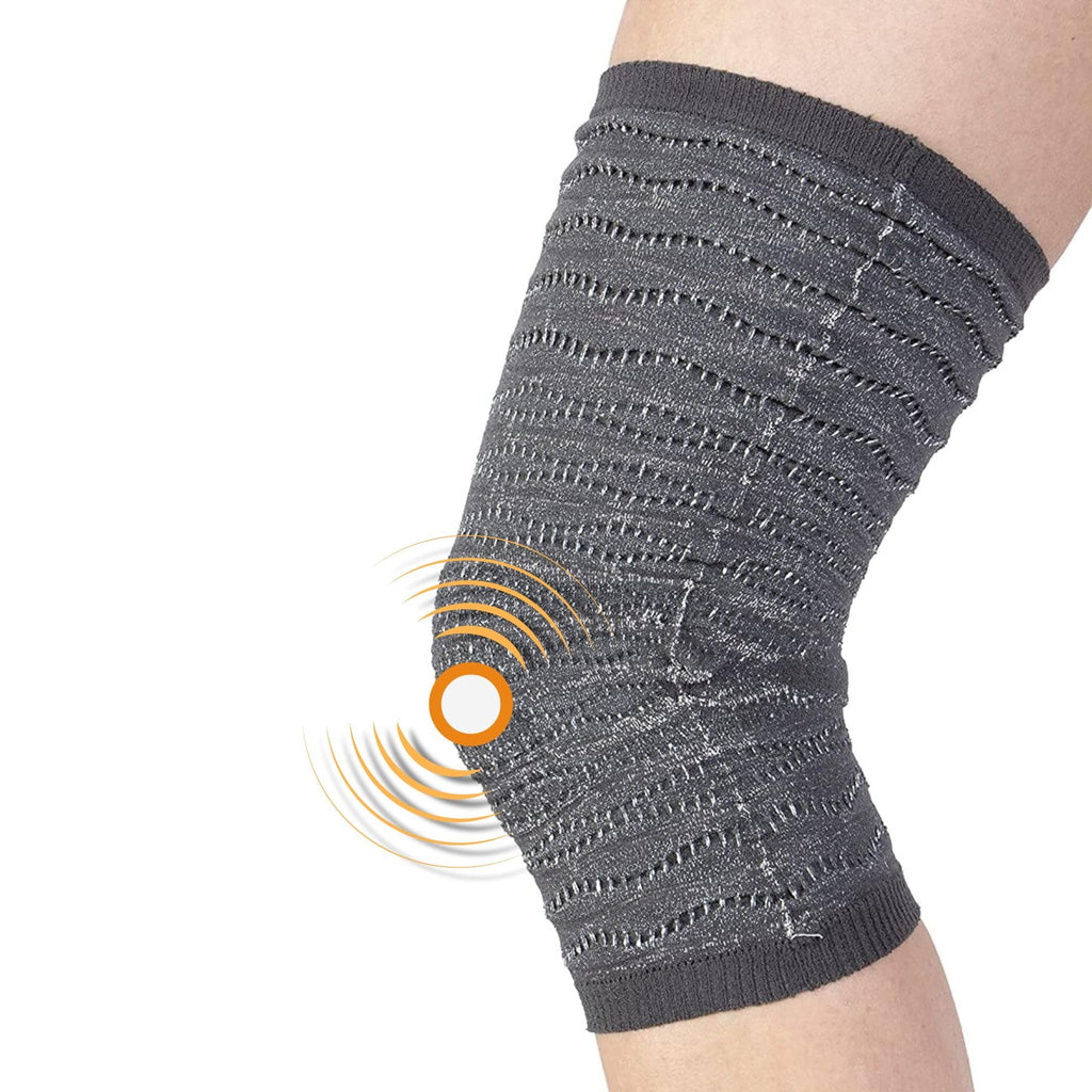 Spikenergy Ginocchiera Ortopedica Elettro Magnetoterapia - Unisex, Per Artrosi ed Artrite, Traumi Distorsivi, Tendinite, Fascia Ginocchio Elastica, Dispositivo Medico Detraibile - Made in Italy