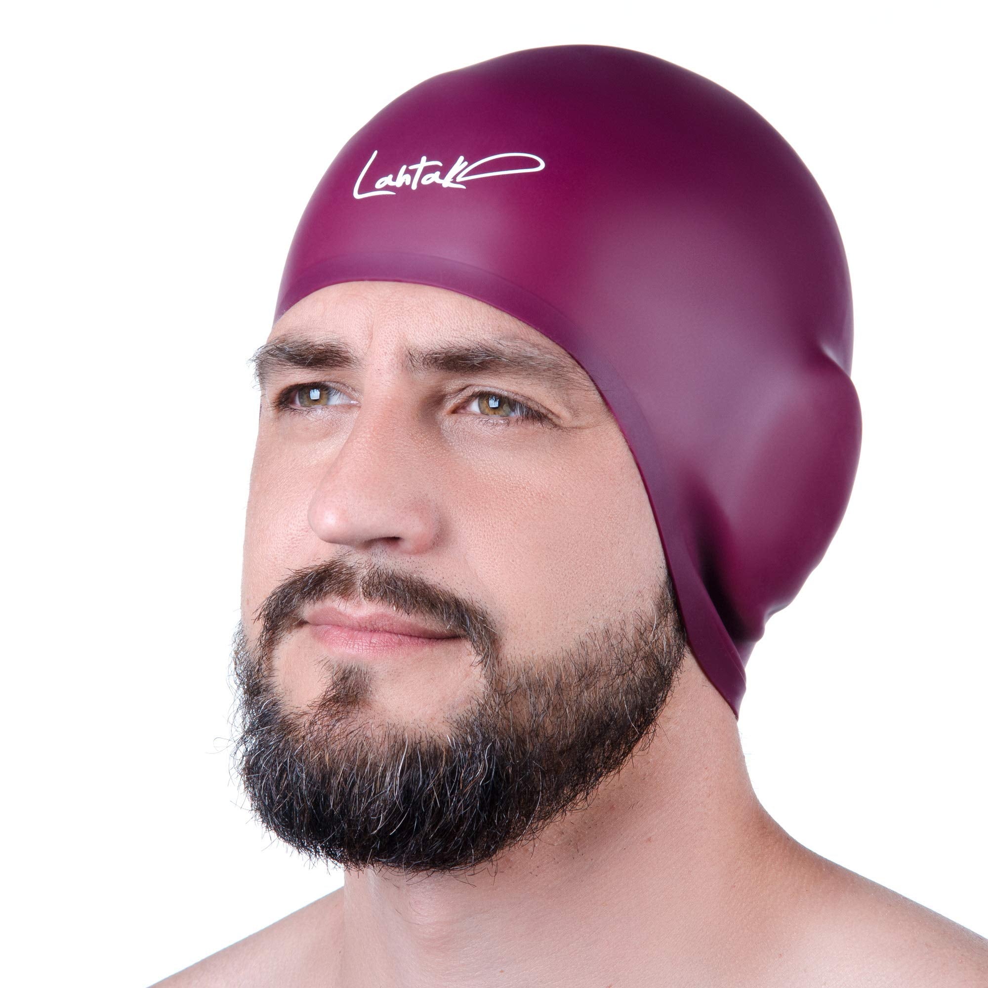 Cuffia da Nuoto per la Protezione delle Orecchie 3D - Cuffia Piscina Donna Uomo - Cuffia Nuoto Silicone Impermeabile - Cuffia Doccia Donna - Cuffia Piscina Capelli Lunghi e Corti