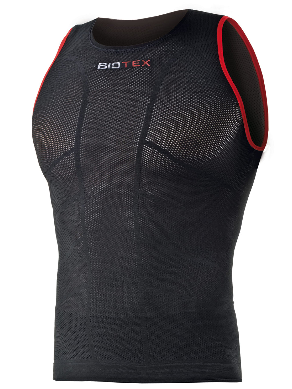 BIOTEX Canotta Rete Sun Traspirante Unisex per Ciclismo e Running, Intimo Tecnico Sportivo Ideale per L'Estate