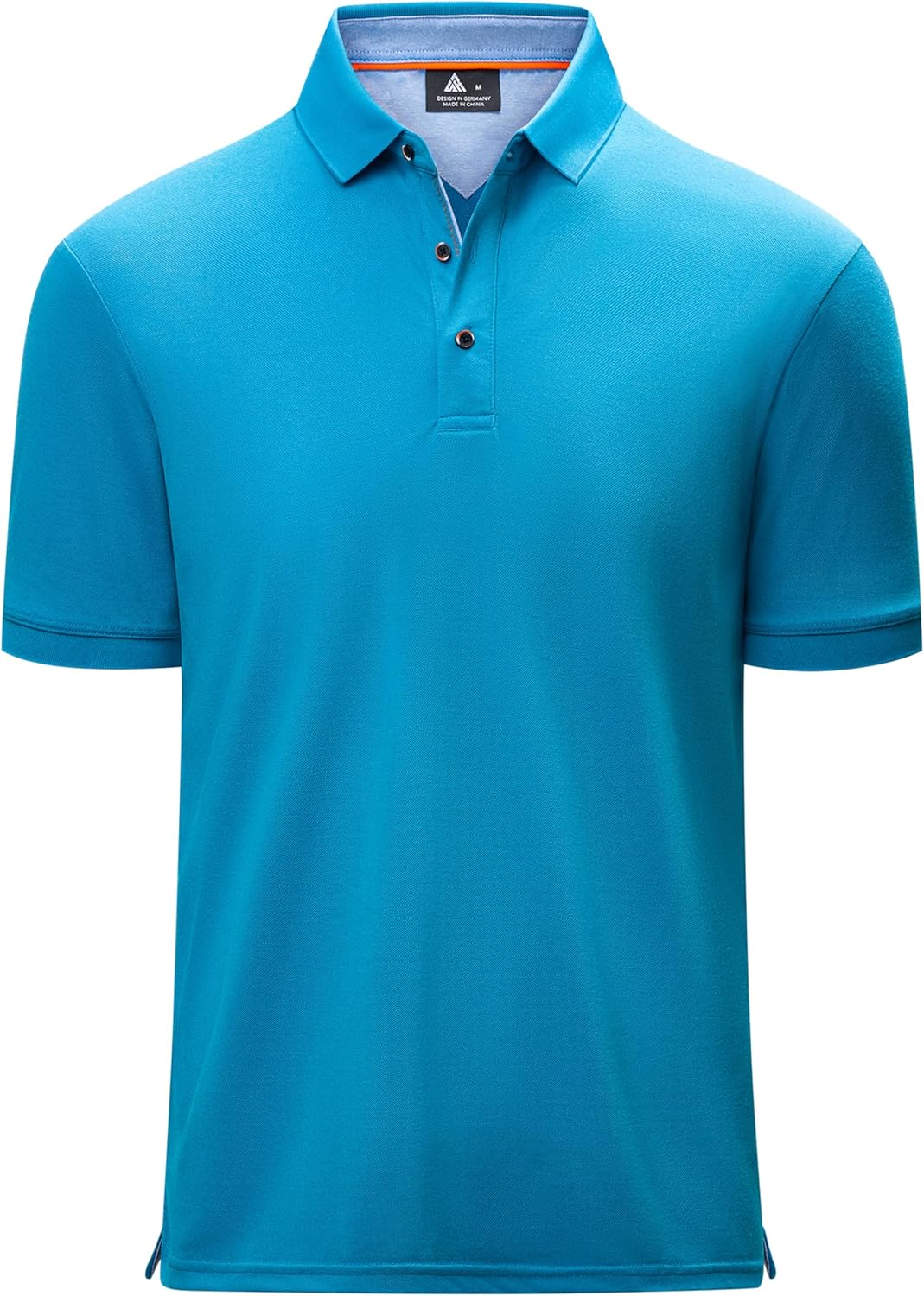 geeksport Polo Uomo Manica Corta Outdoor Casual ad Asciugatura Rapida Sportiva Traspirante Golf T-Shirt