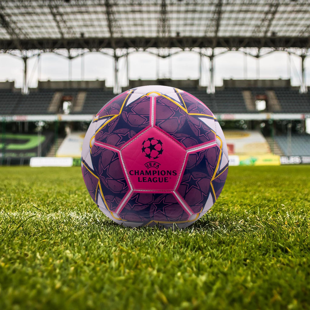 UEFA Champions League Football, Size 5, Officially Licensed, Training, Match, Merchandise, Collectible For Kids and Adults, Great Gift Idea