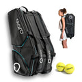 Otaro Sac de tennis 82L | Sac de raquettes de tennis pour 4 raquettes | Avec compartiment isolé, compartiment à chaussures, compartiment thermique et compartiment pour ordinateur portable | Système de transport 3 en 1 | Sac à dos de tennis hydrofuge