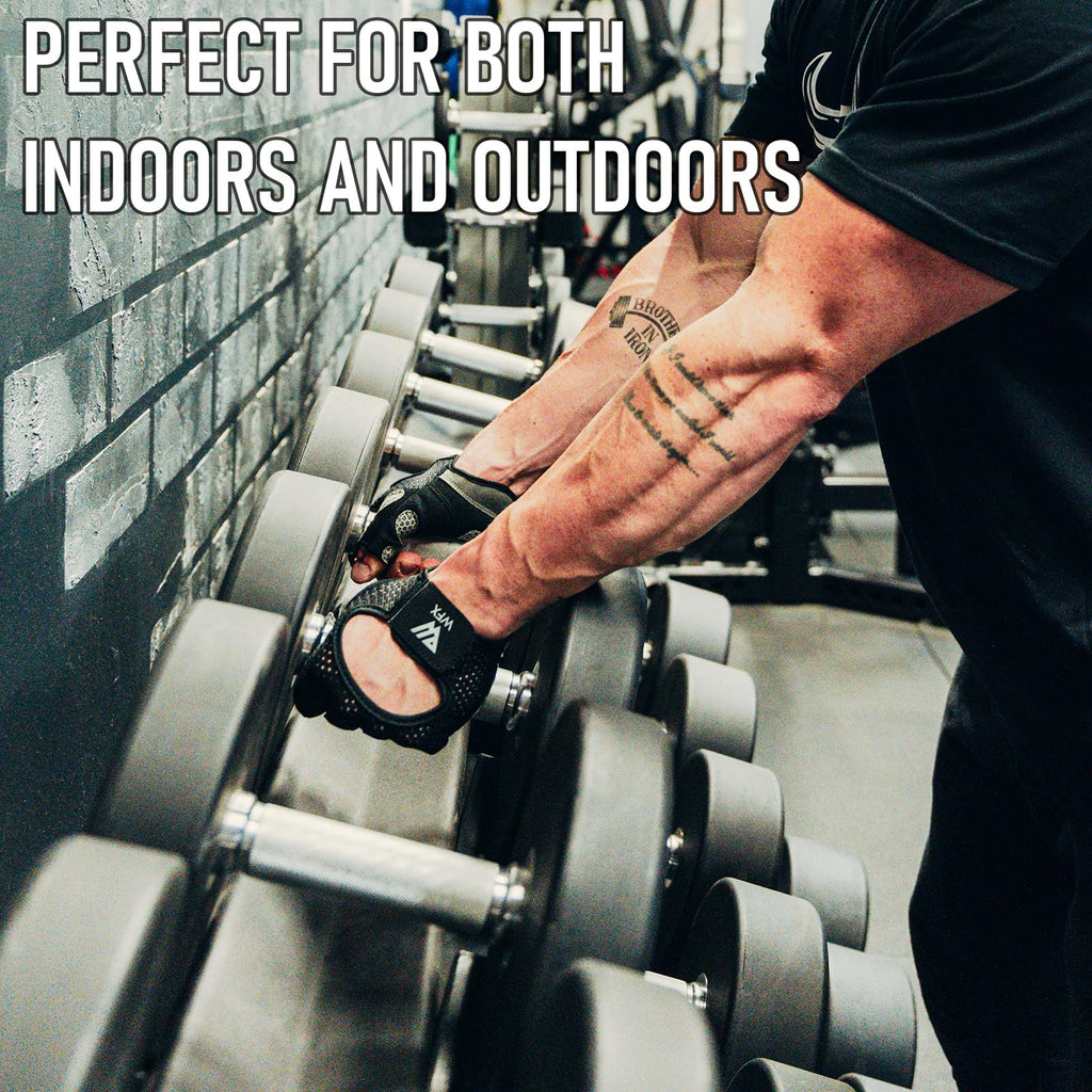 WESTWOOD FOX Guanti da fitness traspiranti e antiscivolo, per uomo e donna, per sollevamento pesi, bodybuilding, palestra, crossfit, allenamento con i pesi