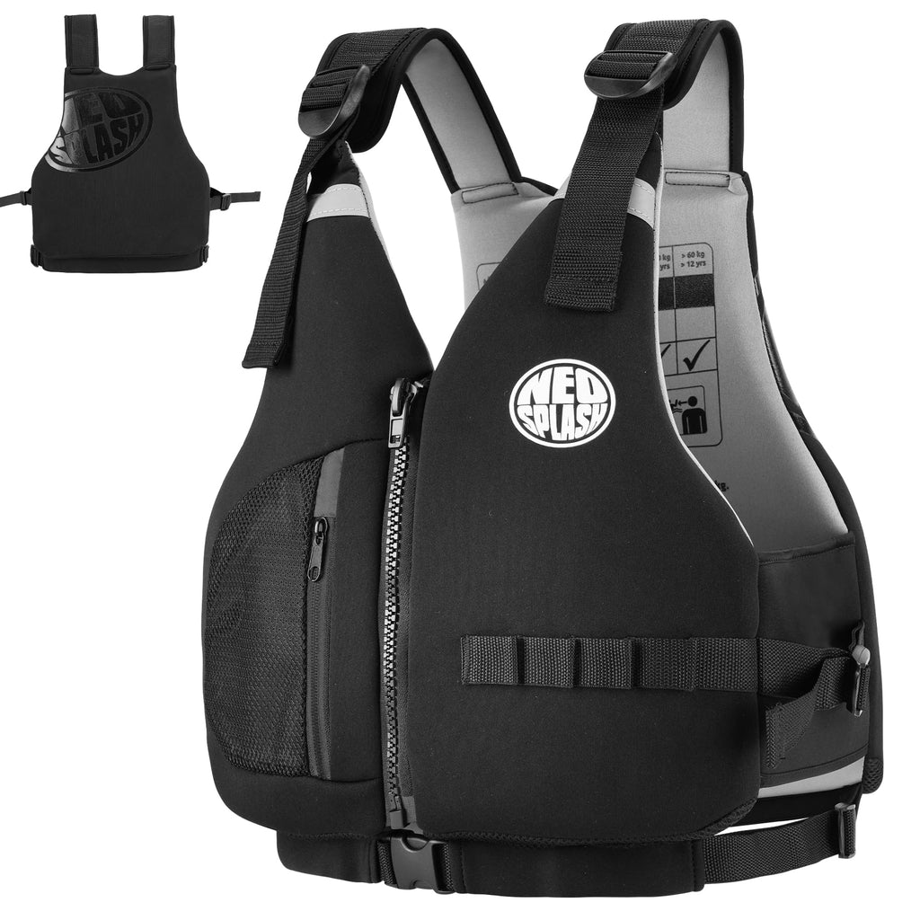 Aiuto al Galleggiamento Adulti, Giubbotto Solido, Ideale per Sport Acquatici, kayak, Sup, Canottaggio, Snorkeling
