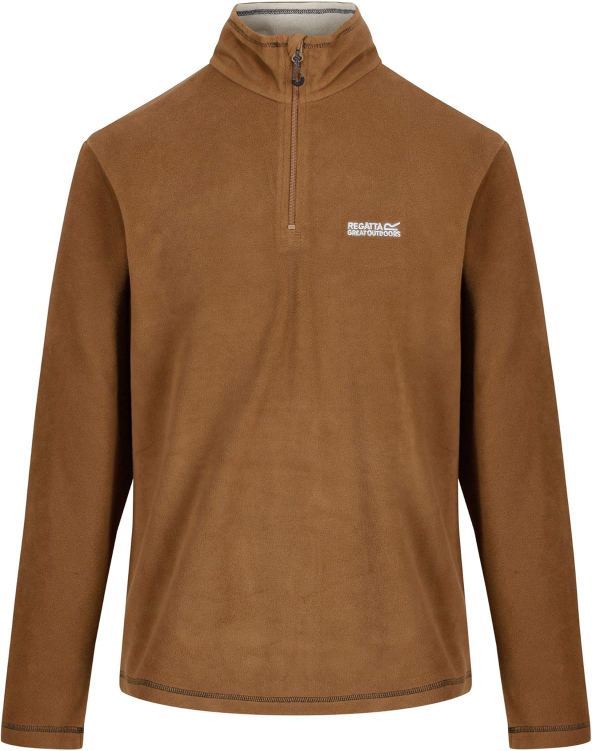 Regatta Uomo Felpa con Zip in Pile Thompson, Black