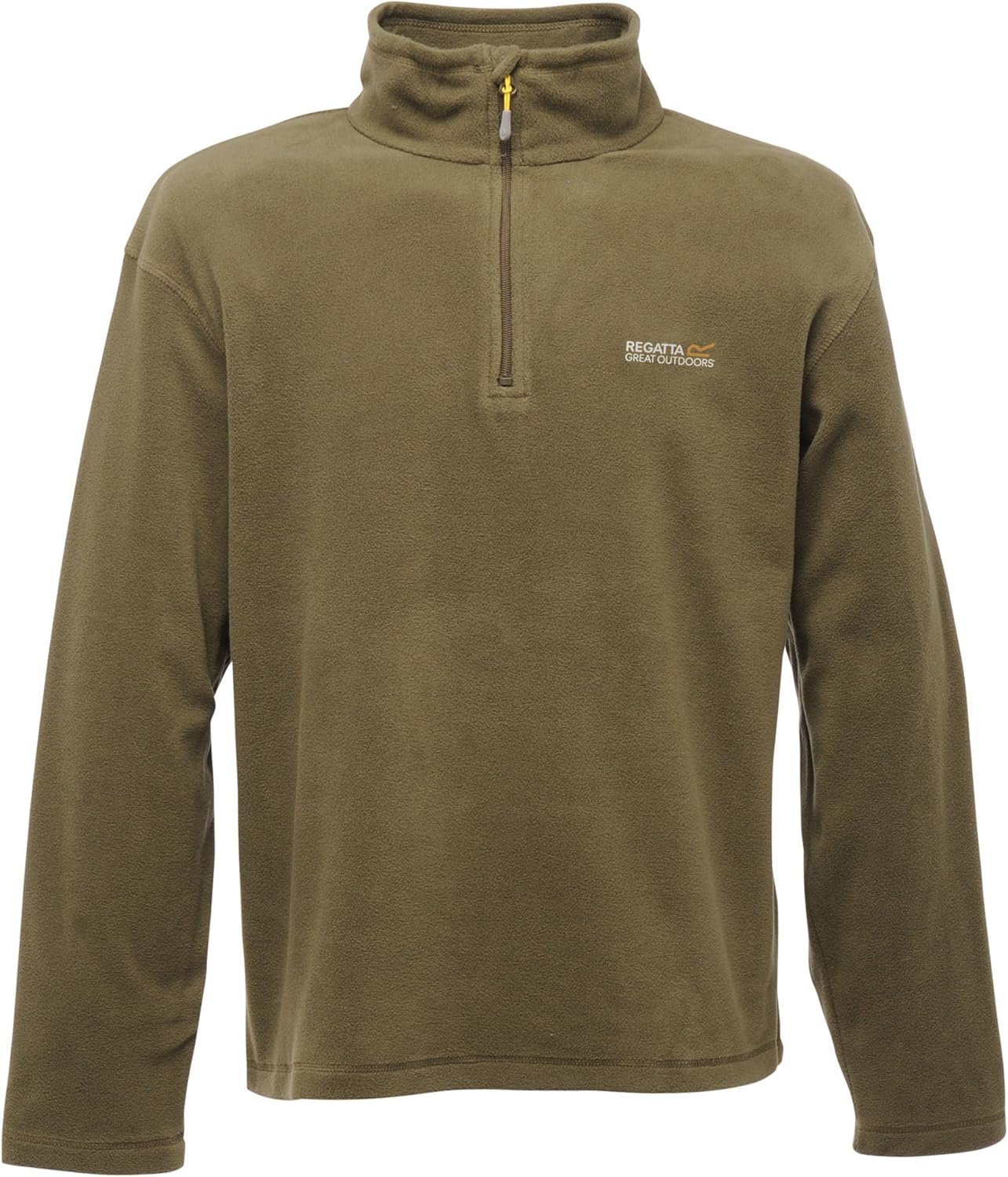 Regatta Uomo Felpa con Zip in Pile Thompson, Black