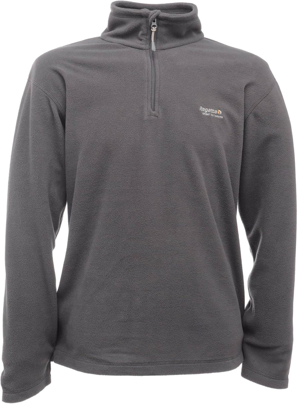 Regatta Uomo Felpa con Zip in Pile Thompson, Black