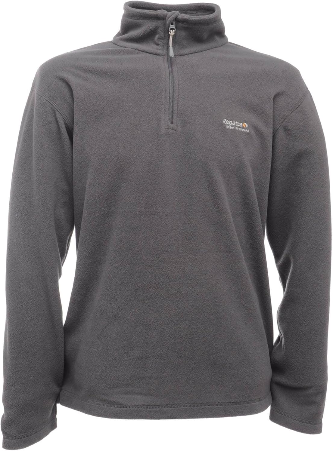 Regatta Uomo Felpa con Zip in Pile Thompson, Black