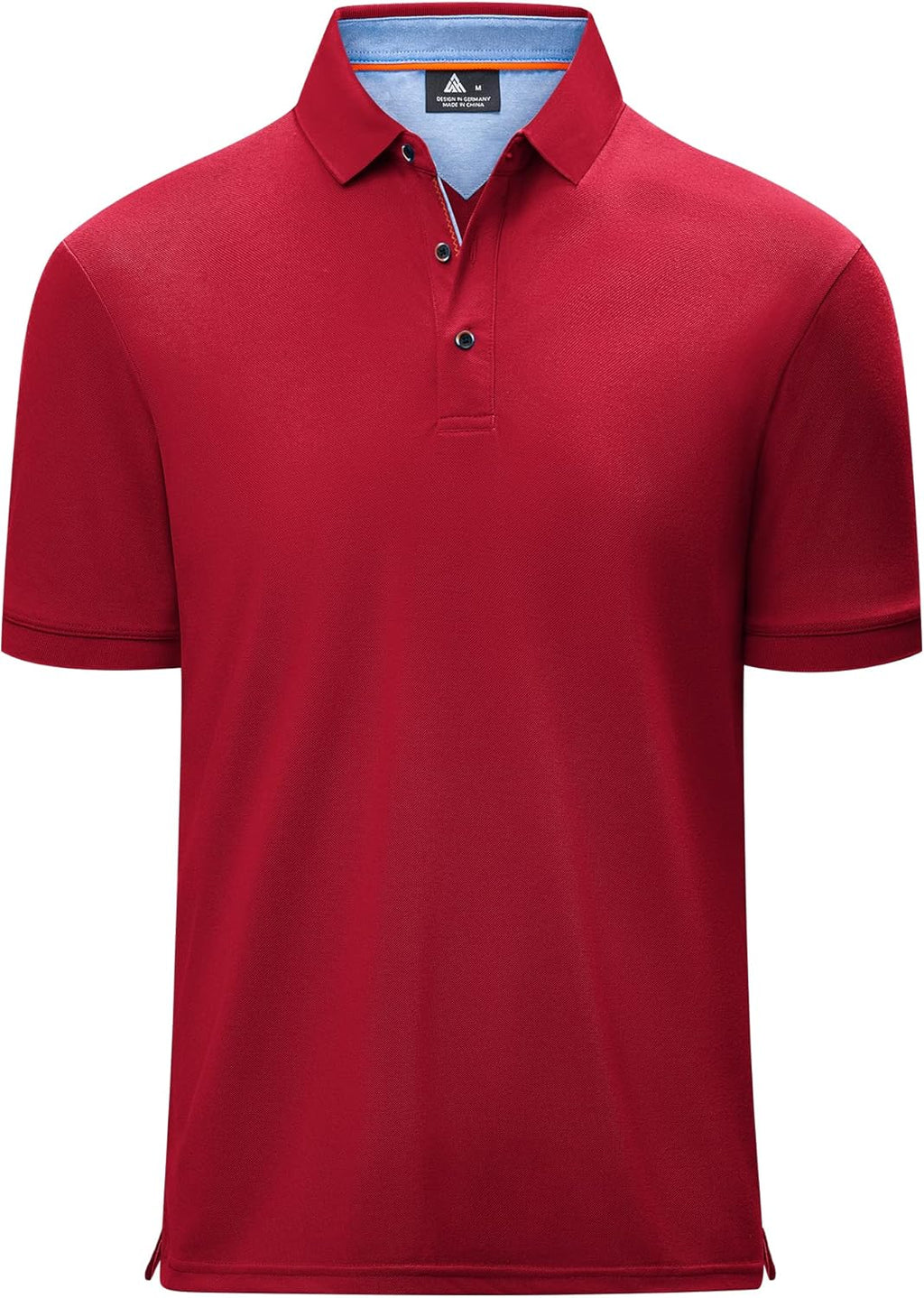 geeksport Polo Homme à Manches Courtes Extérieur Décontracté Séchage Rapide Sportif Respirant Golf T-Shirt